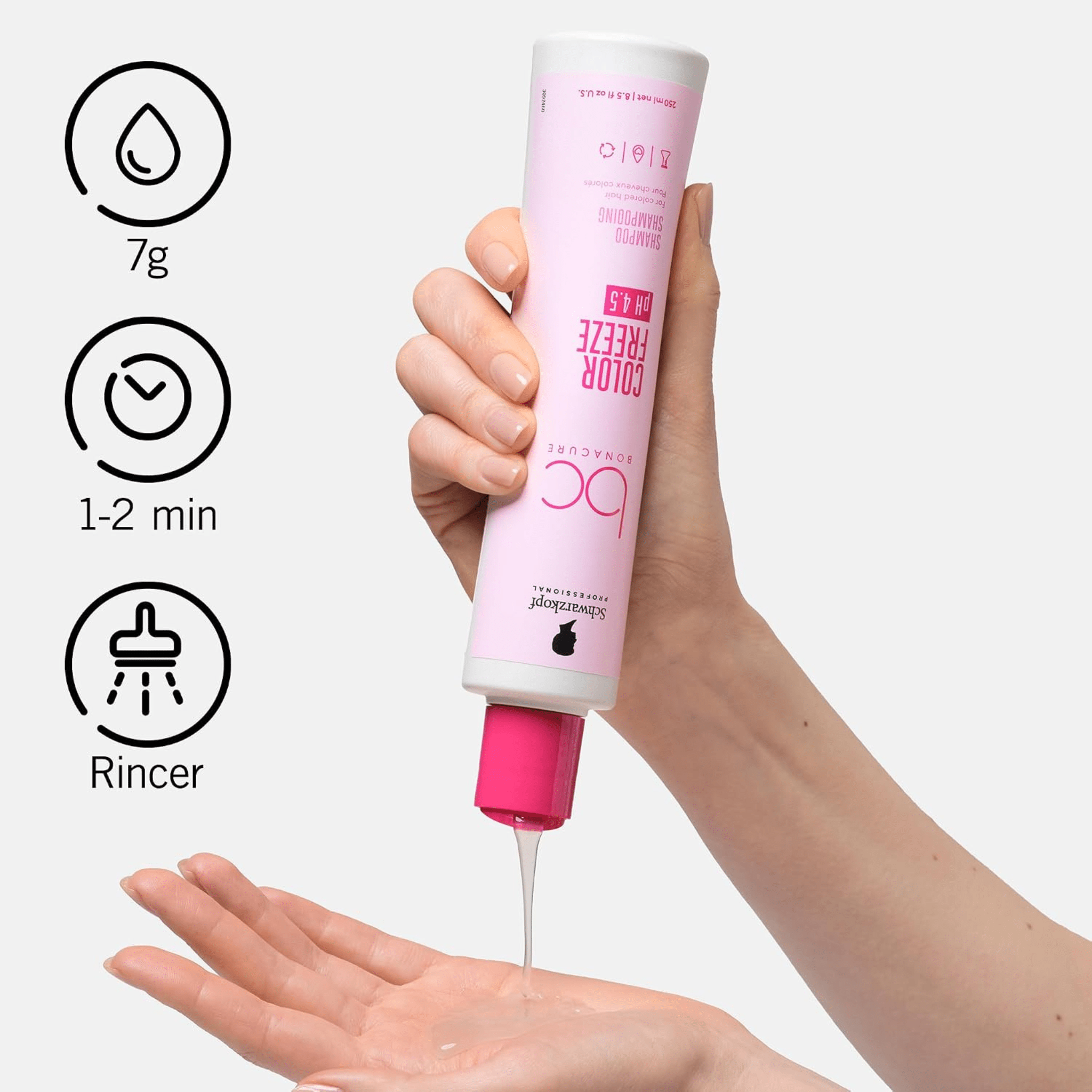 Schwarzkopf. Shampoing Cheveux Colorés Bonacure Color Freeze - 250 ml - Concept C. Shop