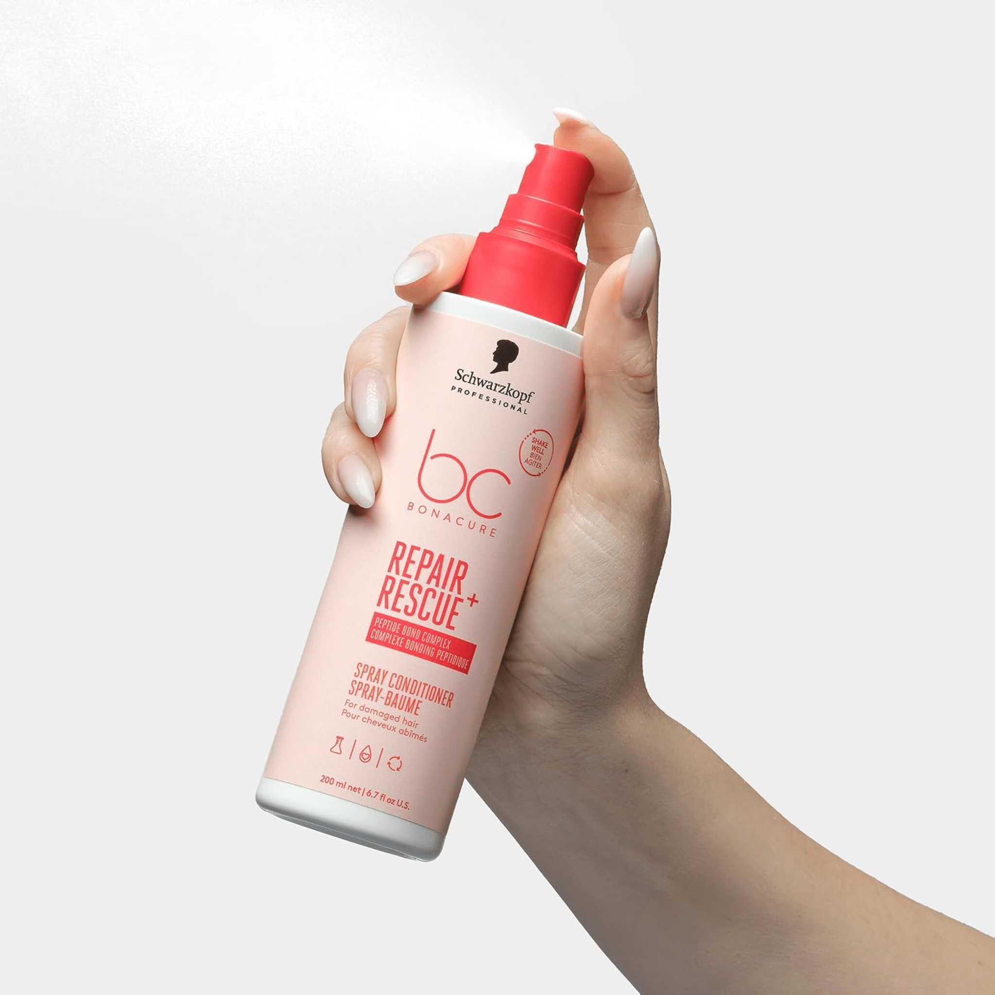 Schwarzkopf. Spray-Baume Cheveux Abîmés Bonacure Repair Rescue - 200 ml - Concept C. Shop