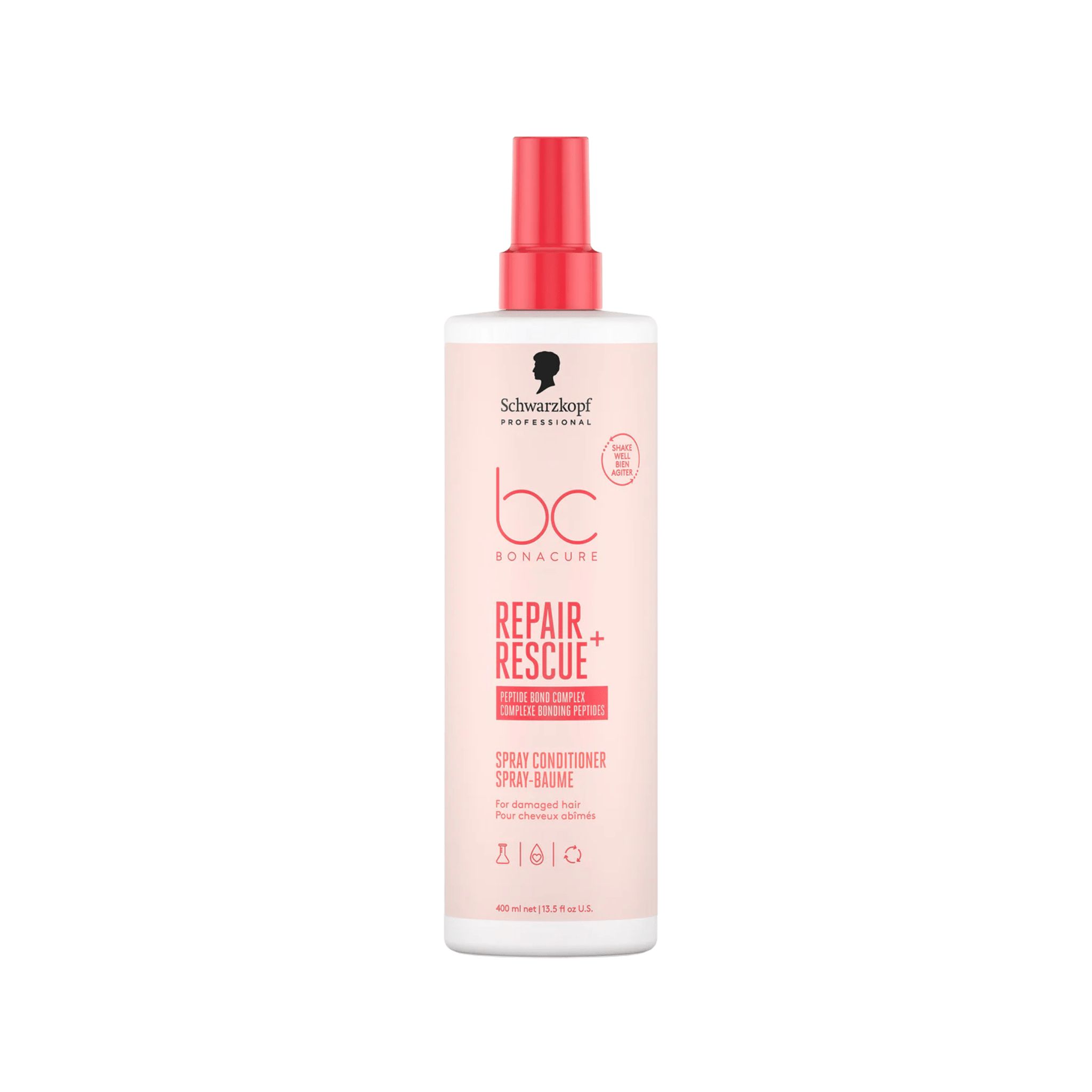 Schwarzkopf. Spray-Baume Cheveux Abîmés Bonacure Repair Rescue - 200 ml - Concept C. Shop