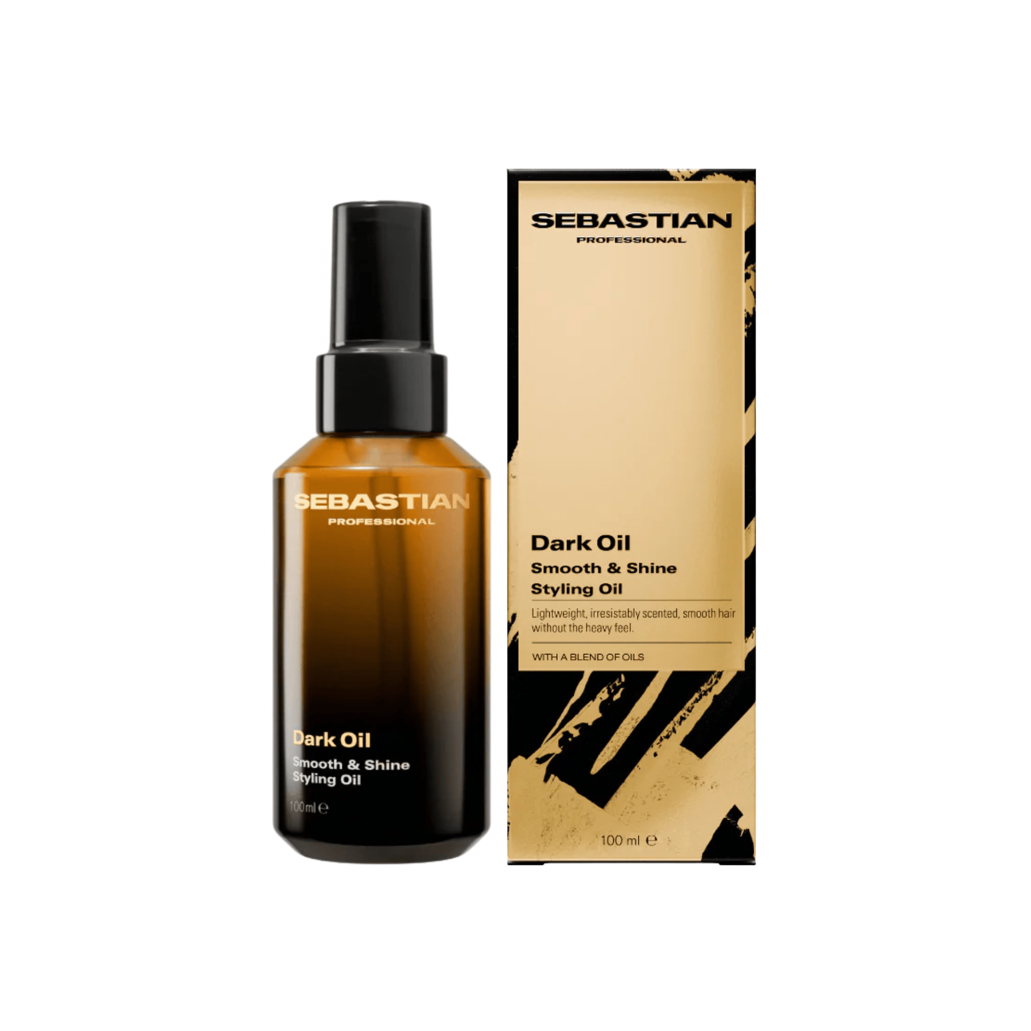 Sebastian. Huile Coiffante Douceur et Brillance Dark Oil - 100 ml - Concept C. Shop