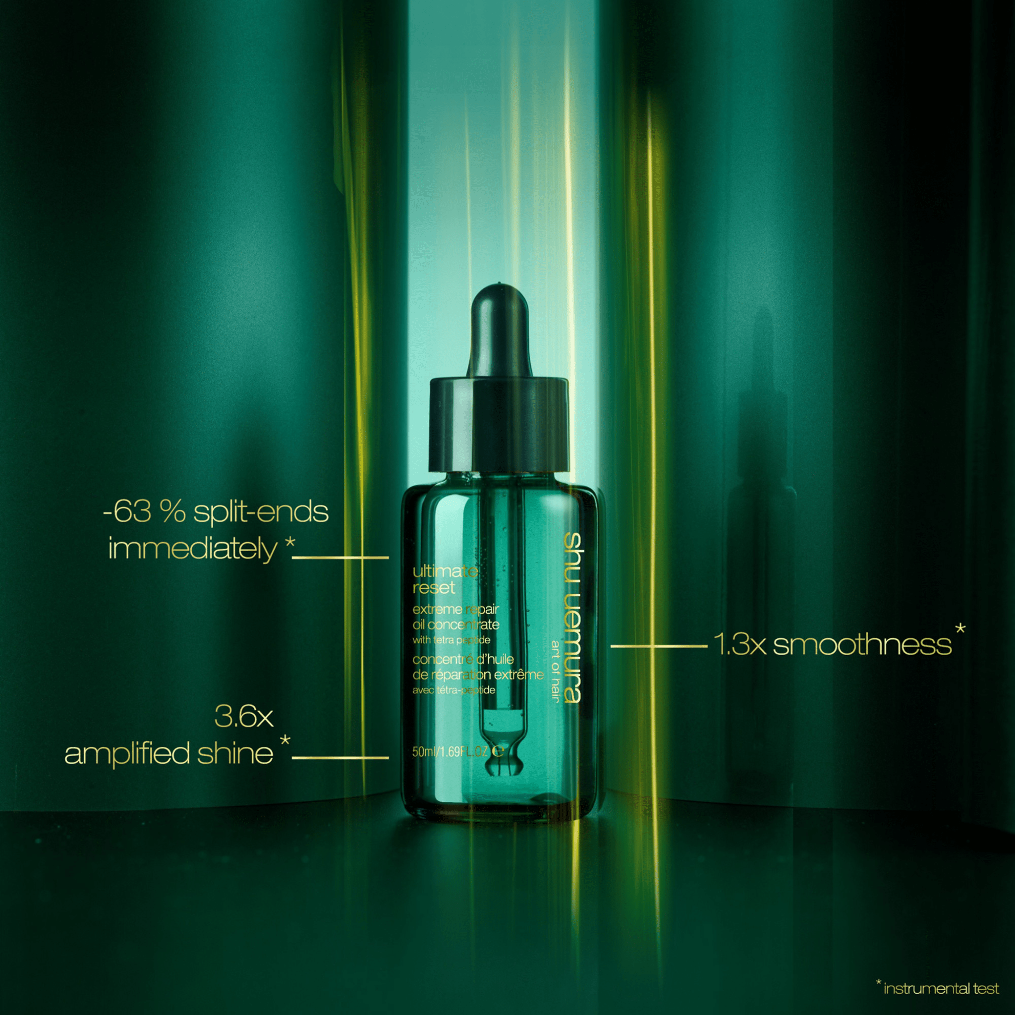 Shu Uemura. Huile Réparation Extrême Ultimate Reset - 50 ml - Concept C. Shop