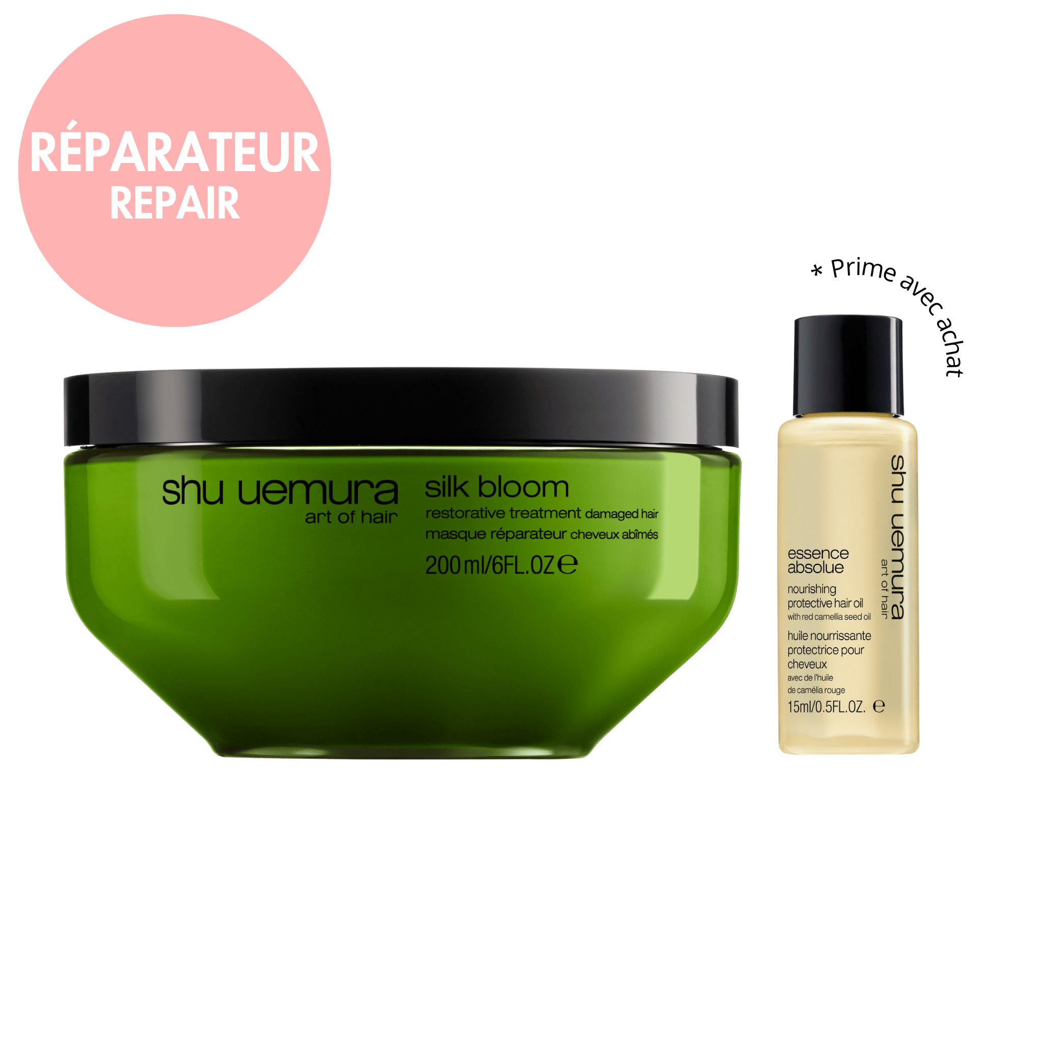 Shu Uemura. Masque Réparateur Silk Bloom - 200 ml - Concept C. Shop