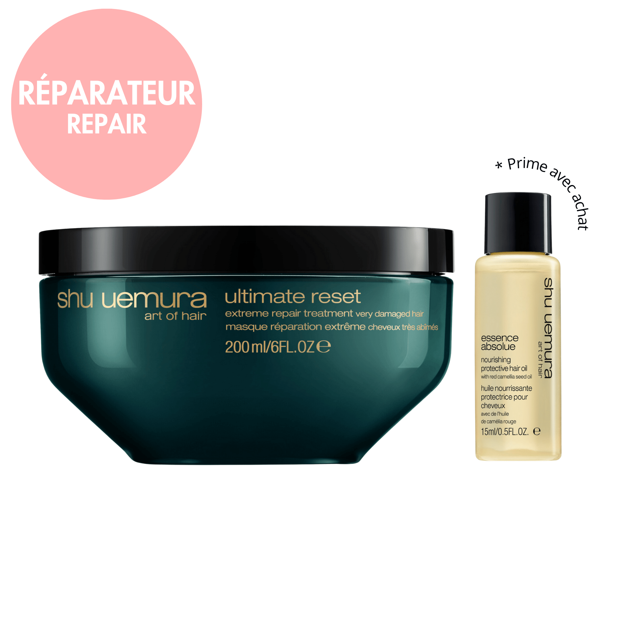 Shu Uemura. Masque Réparation Extrême Ultimate Reset - 200 ml - Concept C. Shop