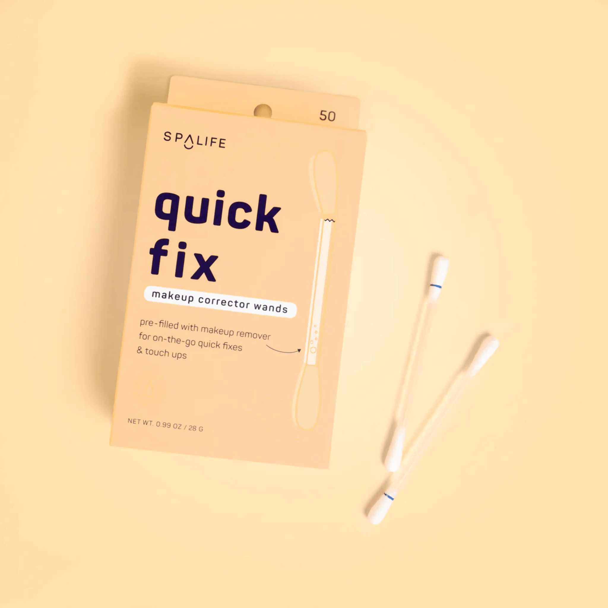 Spa Life. Baguettes Correctrices De Maquillage Quick Fix - 50 Unités - Concept C. Shop