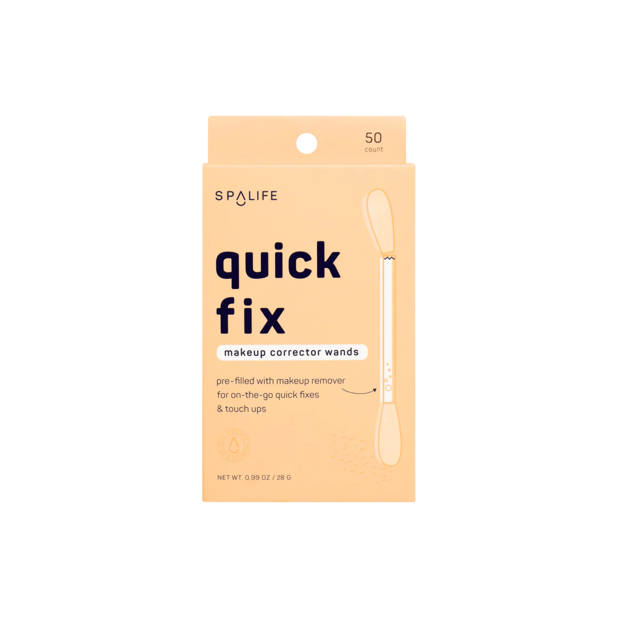Spa Life. Baguettes Correctrices De Maquillage Quick Fix - 50 Unités - Concept C. Shop