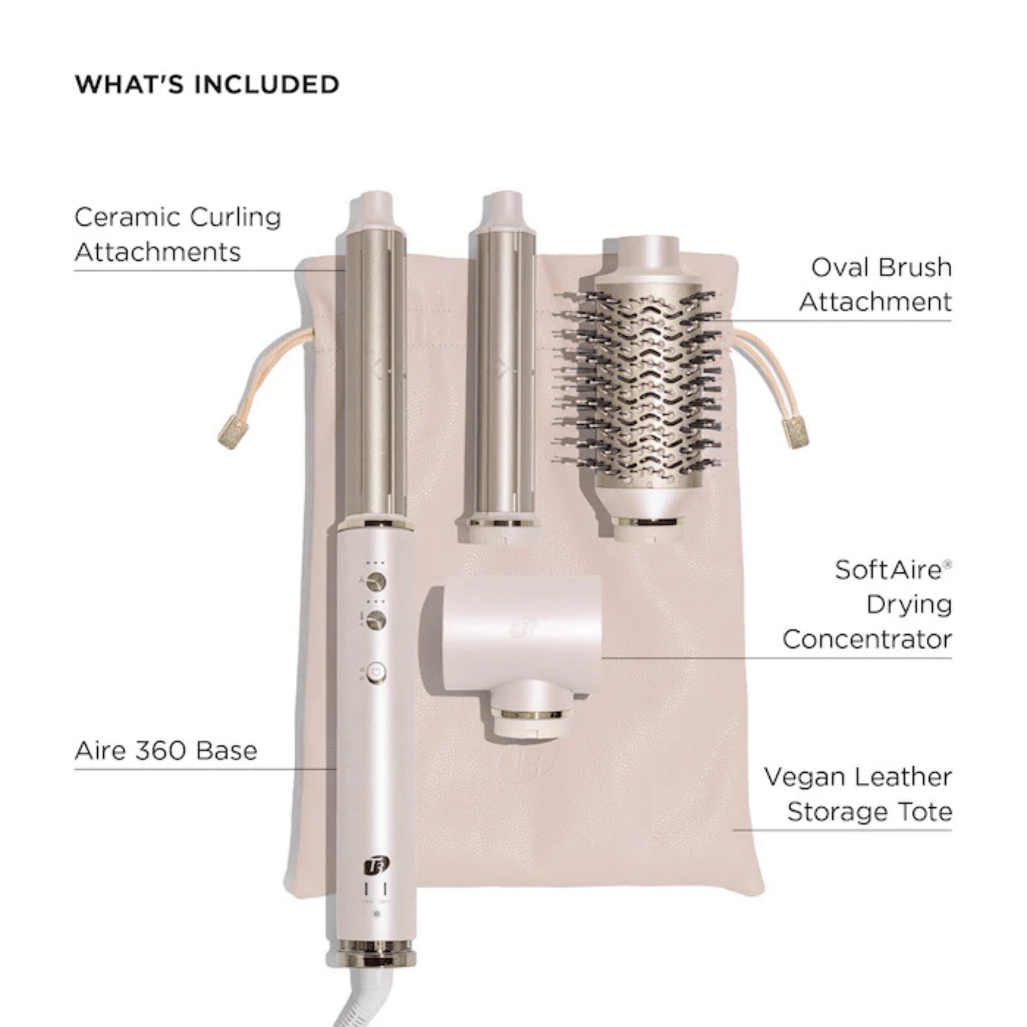 T3. Aire 360 Double Tension - Rose Satin - Concept C. Shop