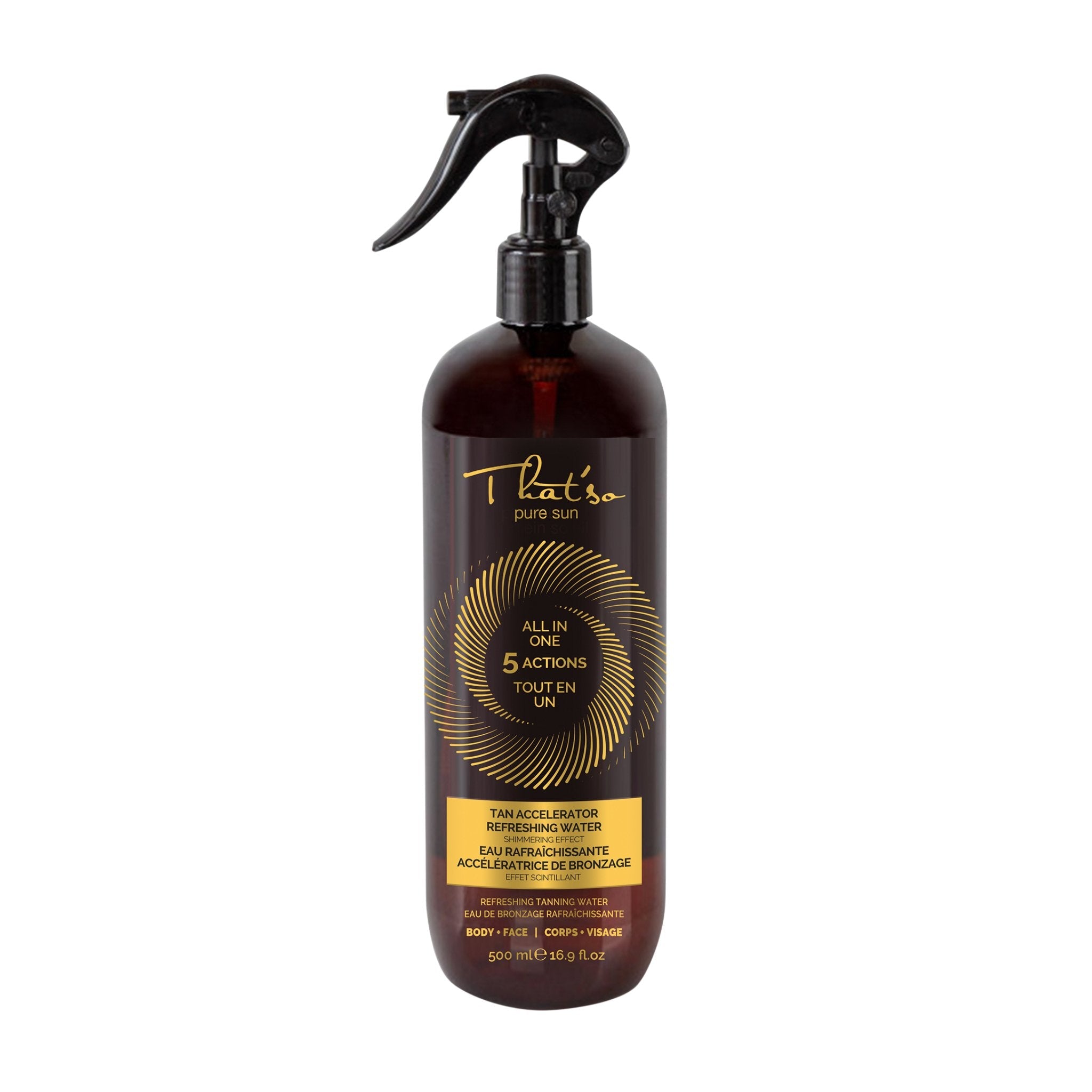 That'so. Eau Rafraîchissante Accélératrice De Bronzage All In One - 500 ml - Concept C. Shop