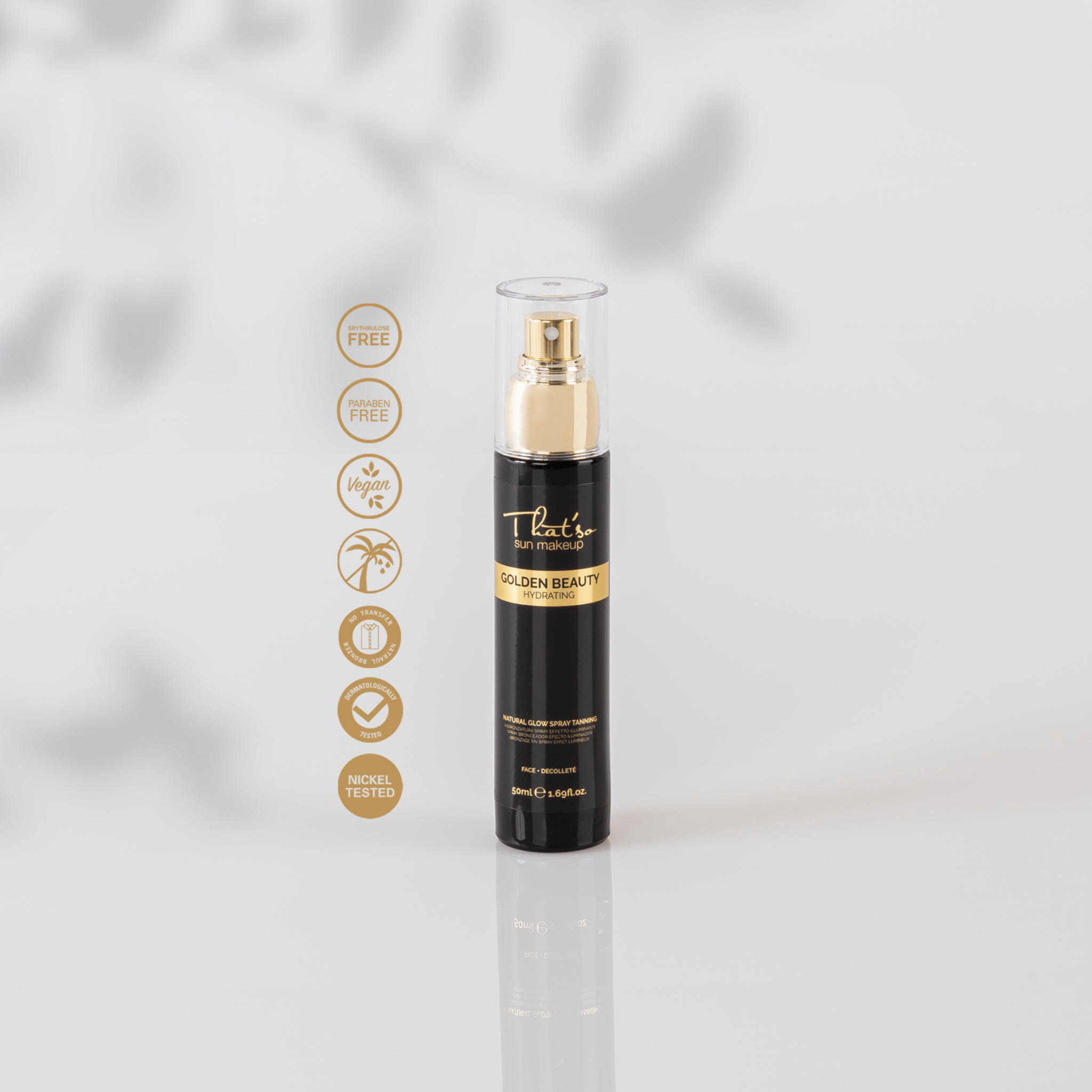 That'So. Golden Beauty Spray Bronzant Hydratant à Effet Lumineux - 50 ml - Concept C. Shop