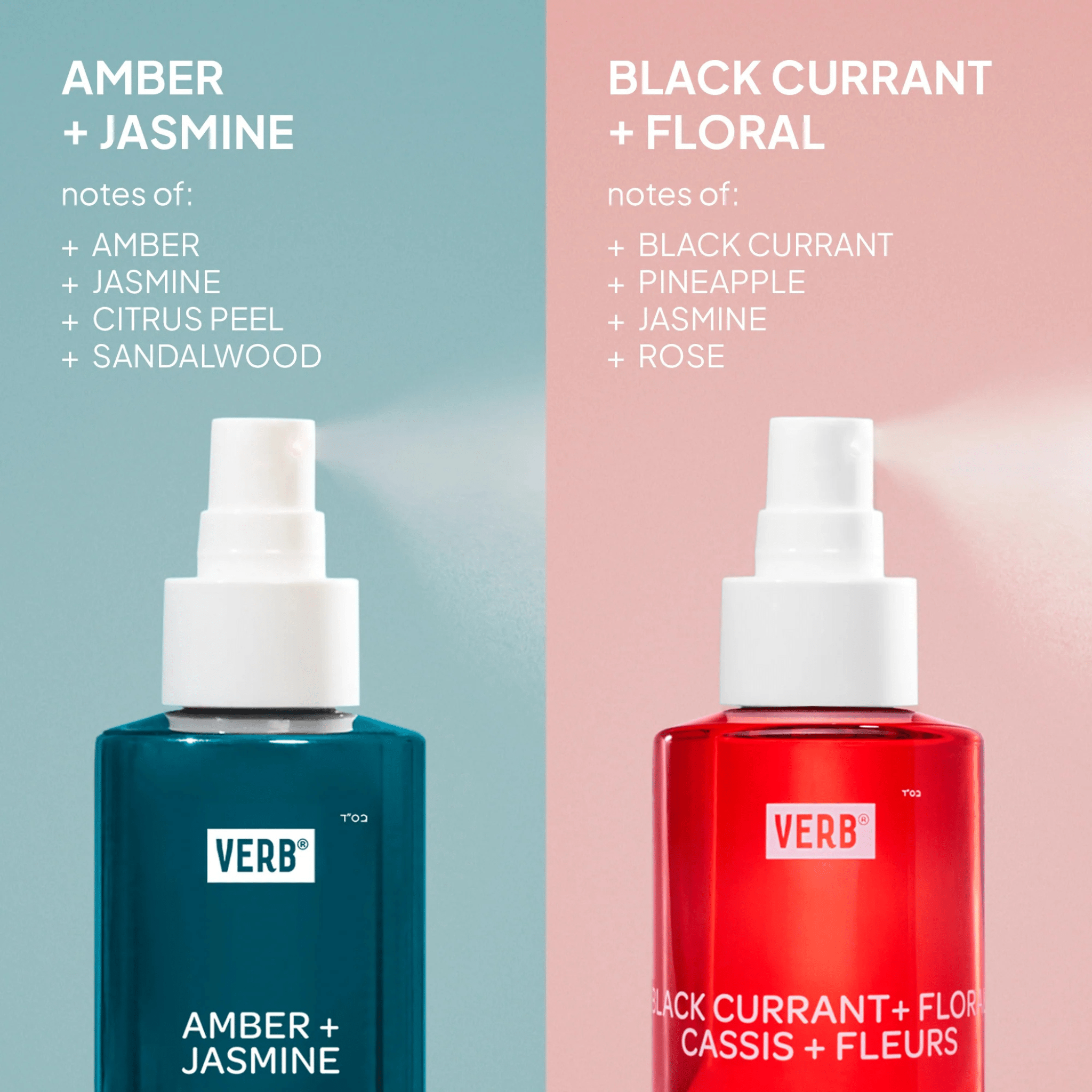 Verb. Brume Parfumée pour les Cheveux et le Corps - Cassis et Fleur - 148 ml - Concept C. Shop