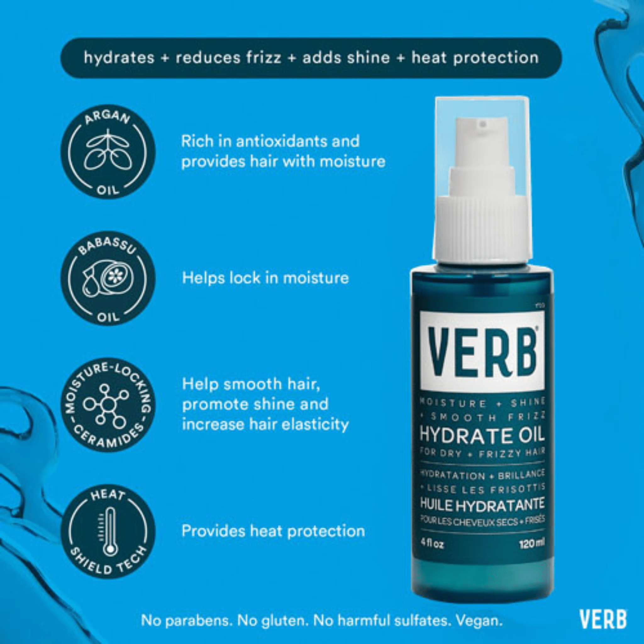 Verb. Huile Hydratante JUMBO - 120 ml - Concept C. Shop