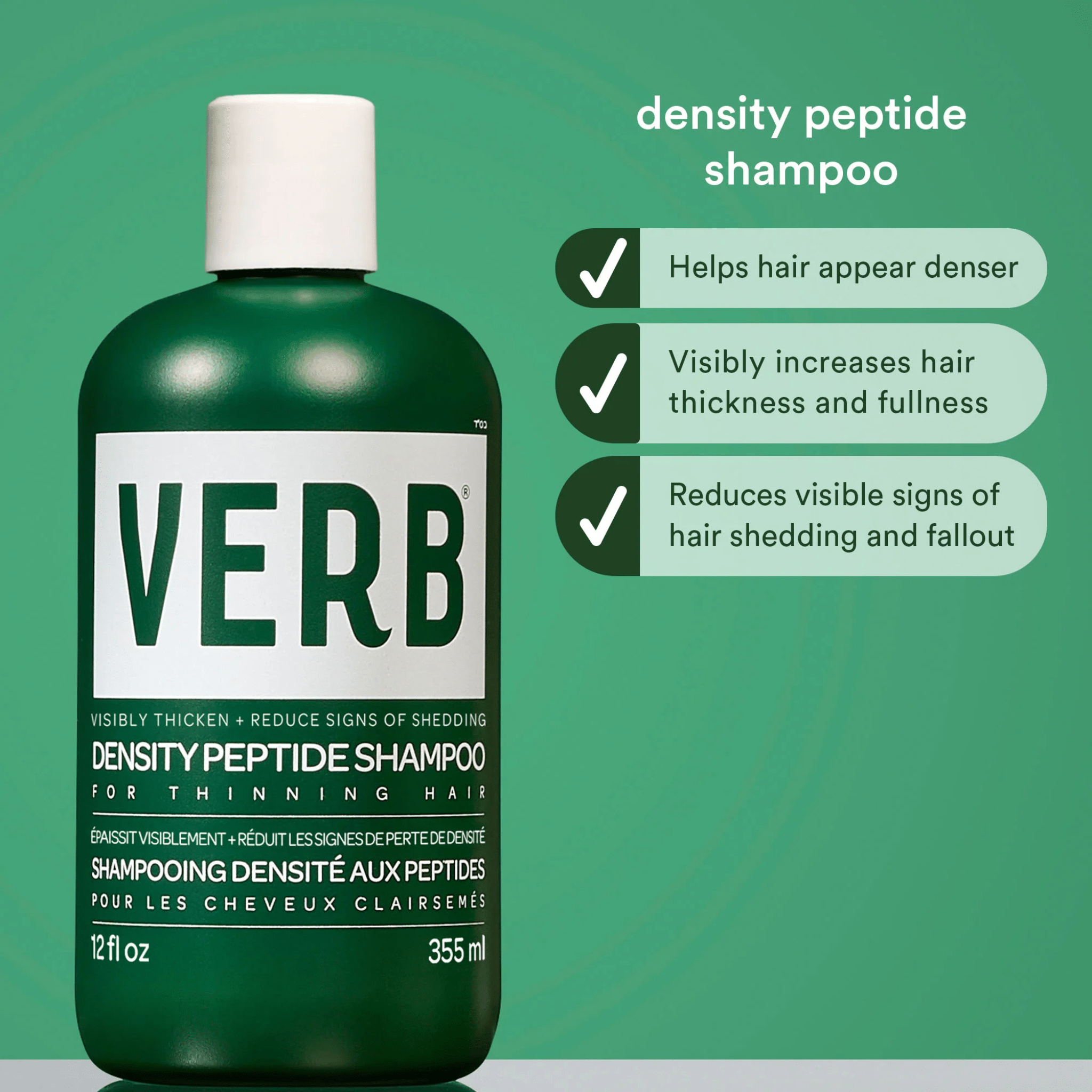 Verb. Shampoing Densité Aux Peptides - 355 ml - Concept C. Shop