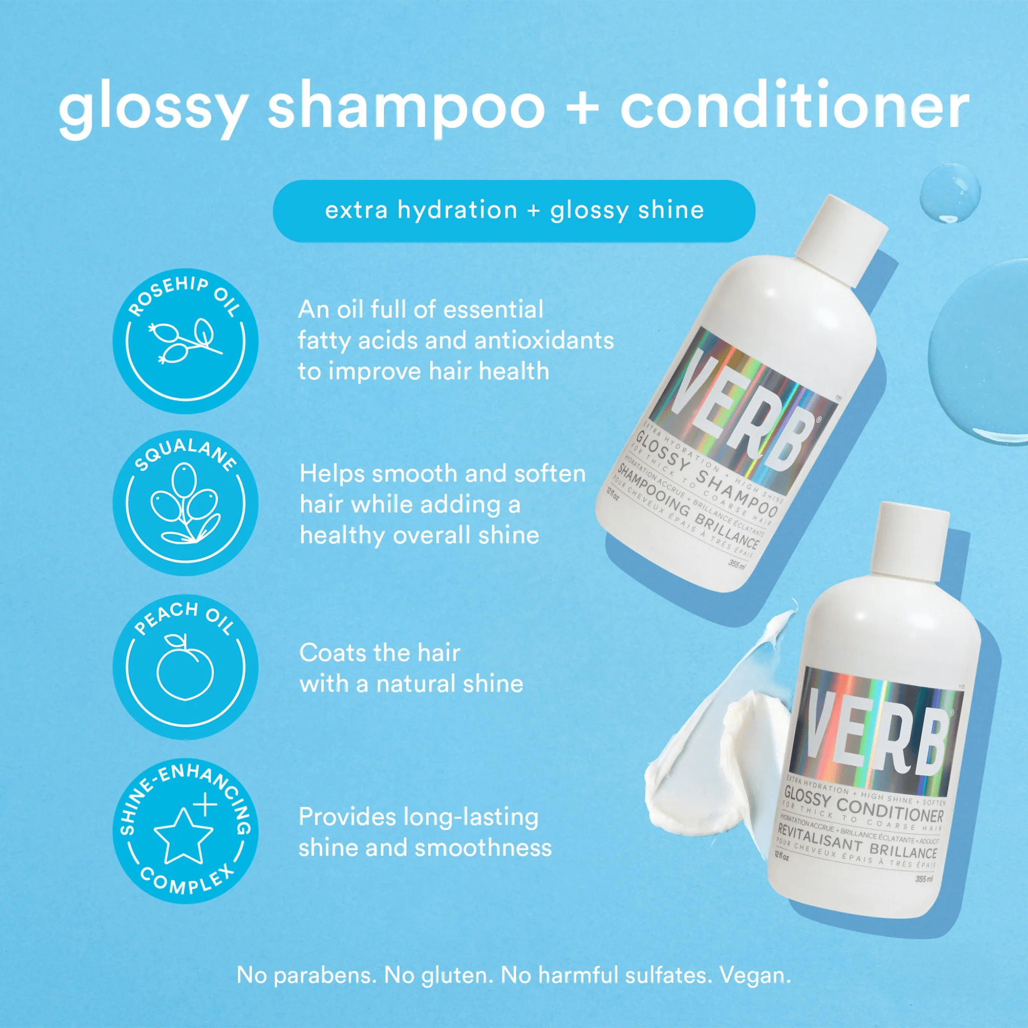 Verb. Shampoing Glossy - 946 ml - Concept C. Shop