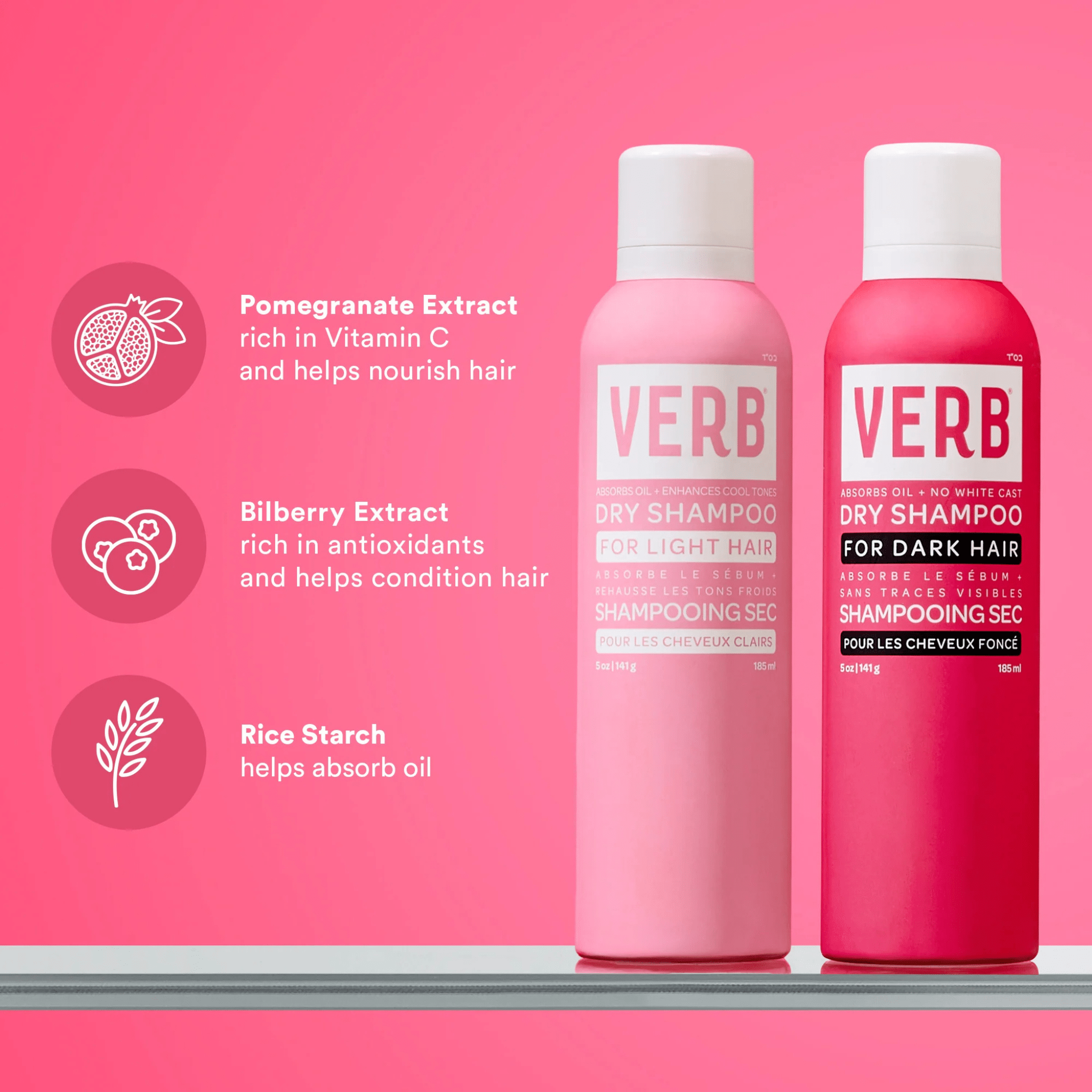 Verb. Shampoing Sec Cheveux Clair - 179 ml - Concept C. Shop