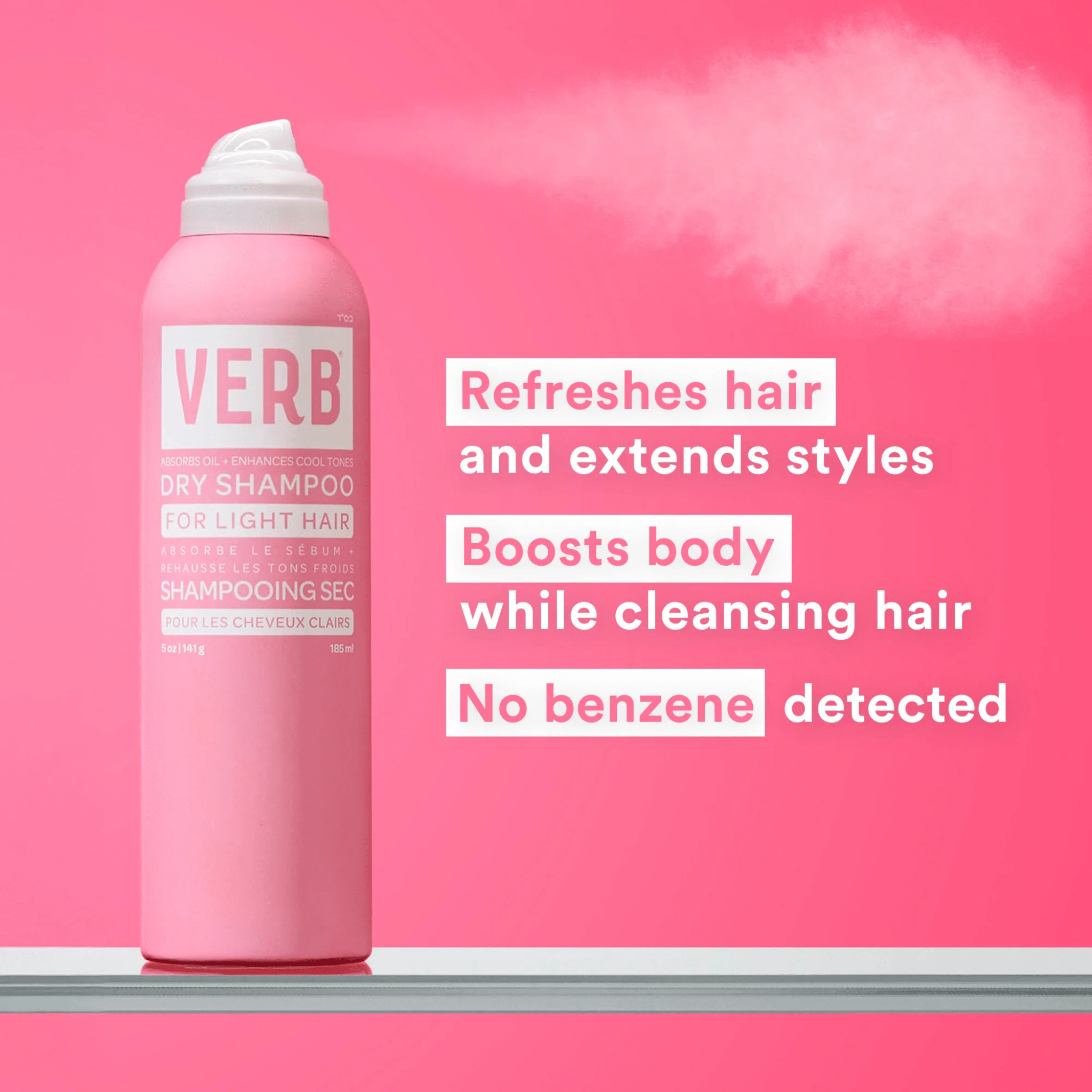 Verb. Shampoing Sec Cheveux Clairs - 355 ml - Concept C. Shop