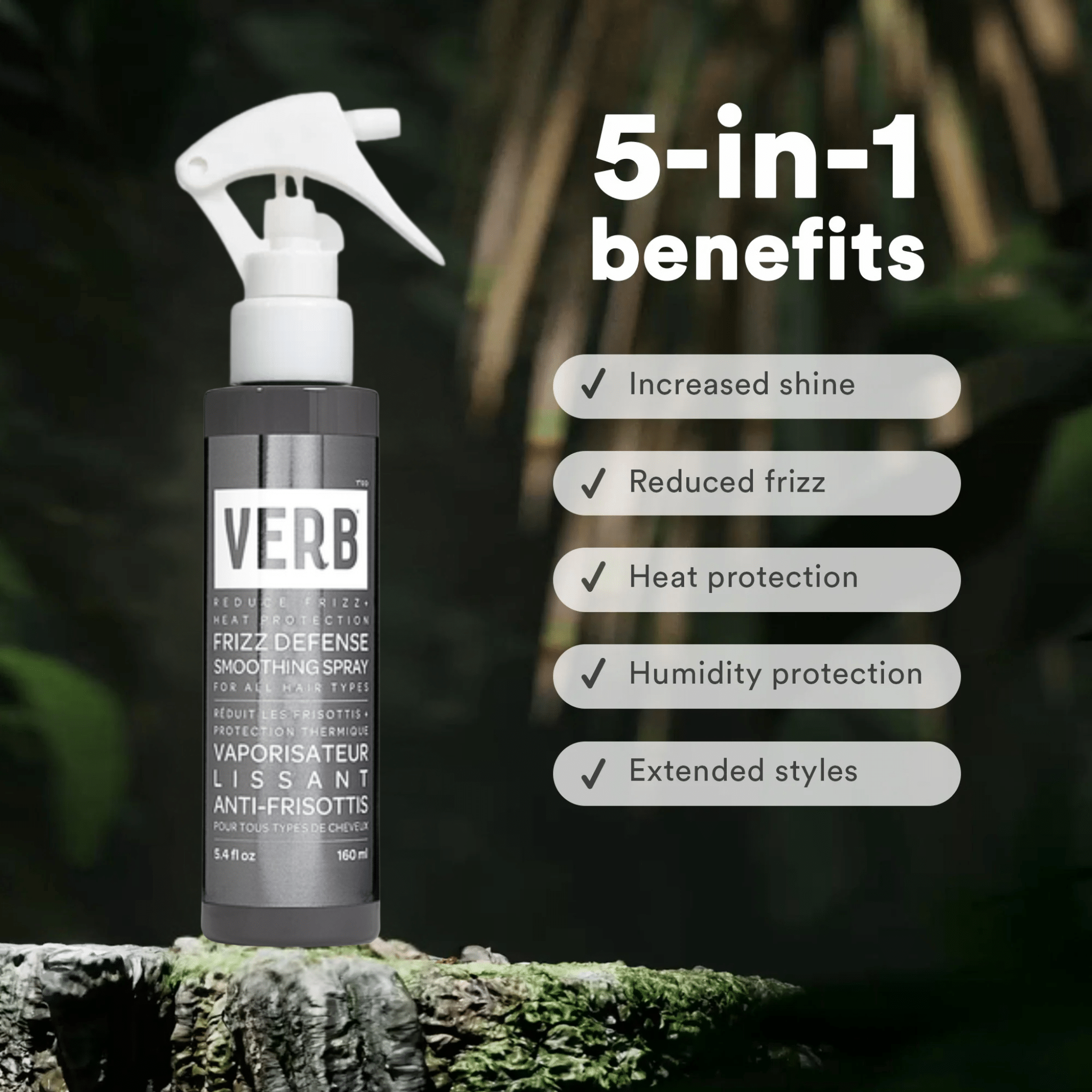 Verb. Vaporisateur Lissant Anti - Frisottis Frizz Defense - 160 ml - Concept C. Shop