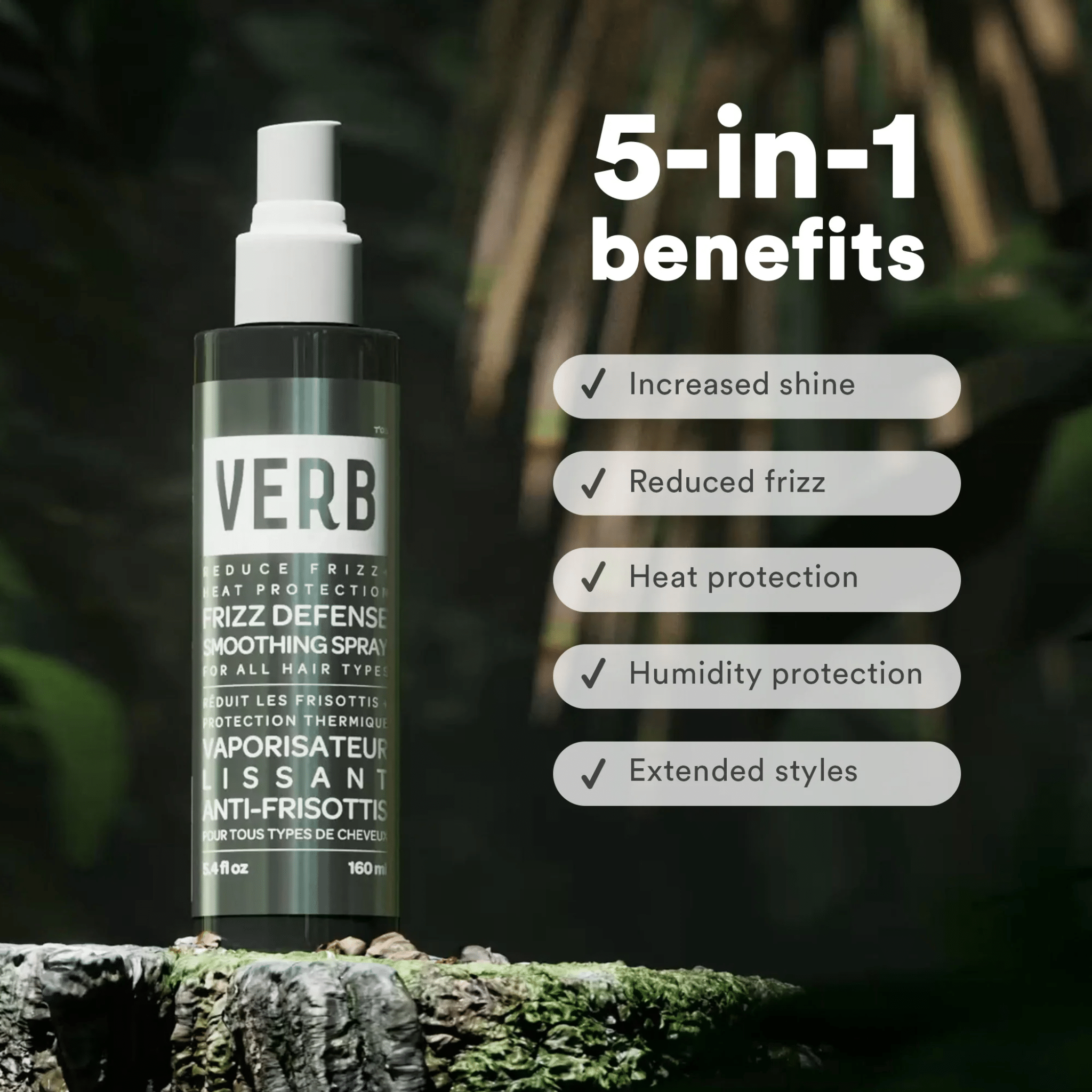 Verb. Vaporisateur Lissant Anti - Frisottis Frizz Defense - 160 ml - Concept C. Shop