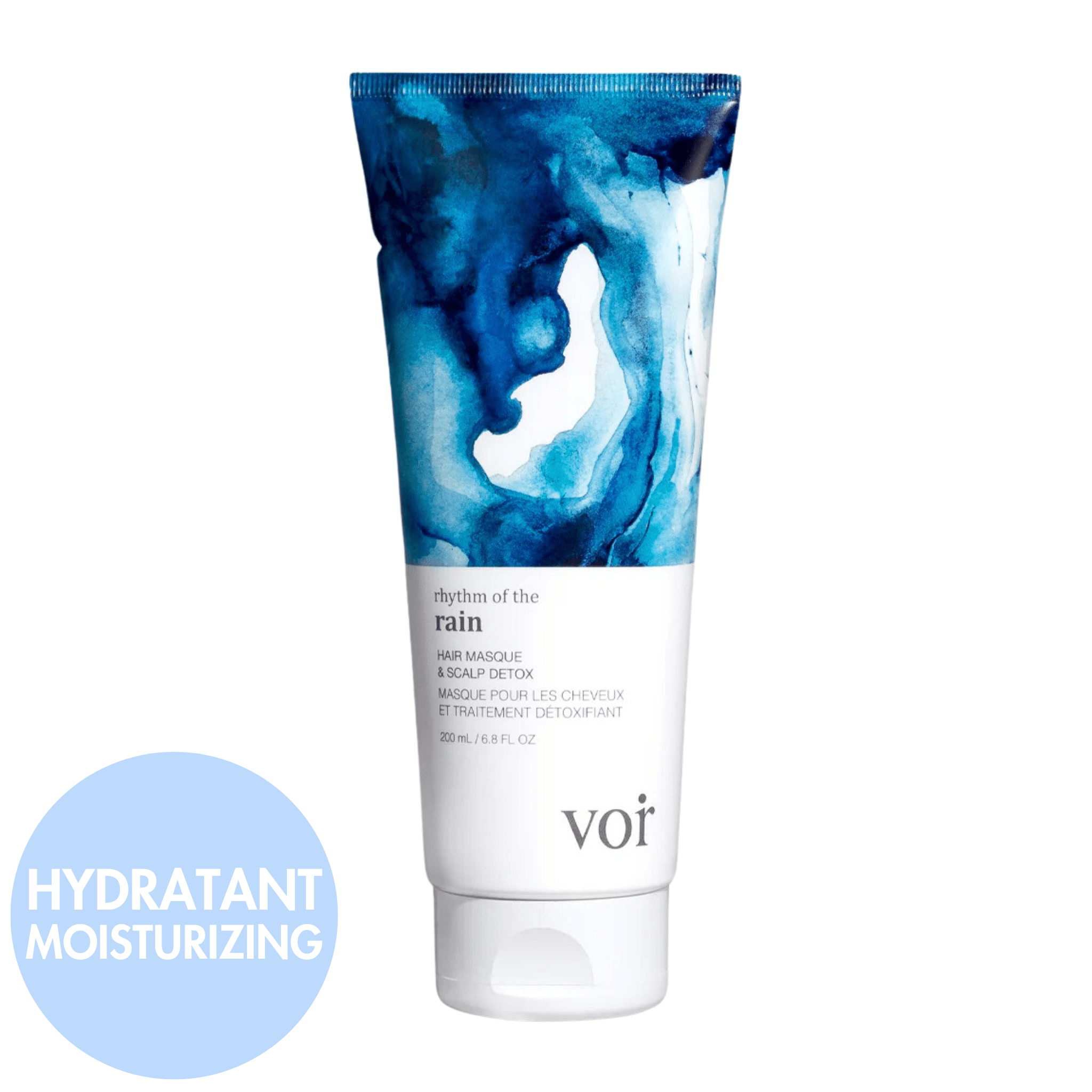 Voir. Masque Capillaire et Traitement Détoxifiant Rhythm of the Rain - 200 ml - Concept C. Shop