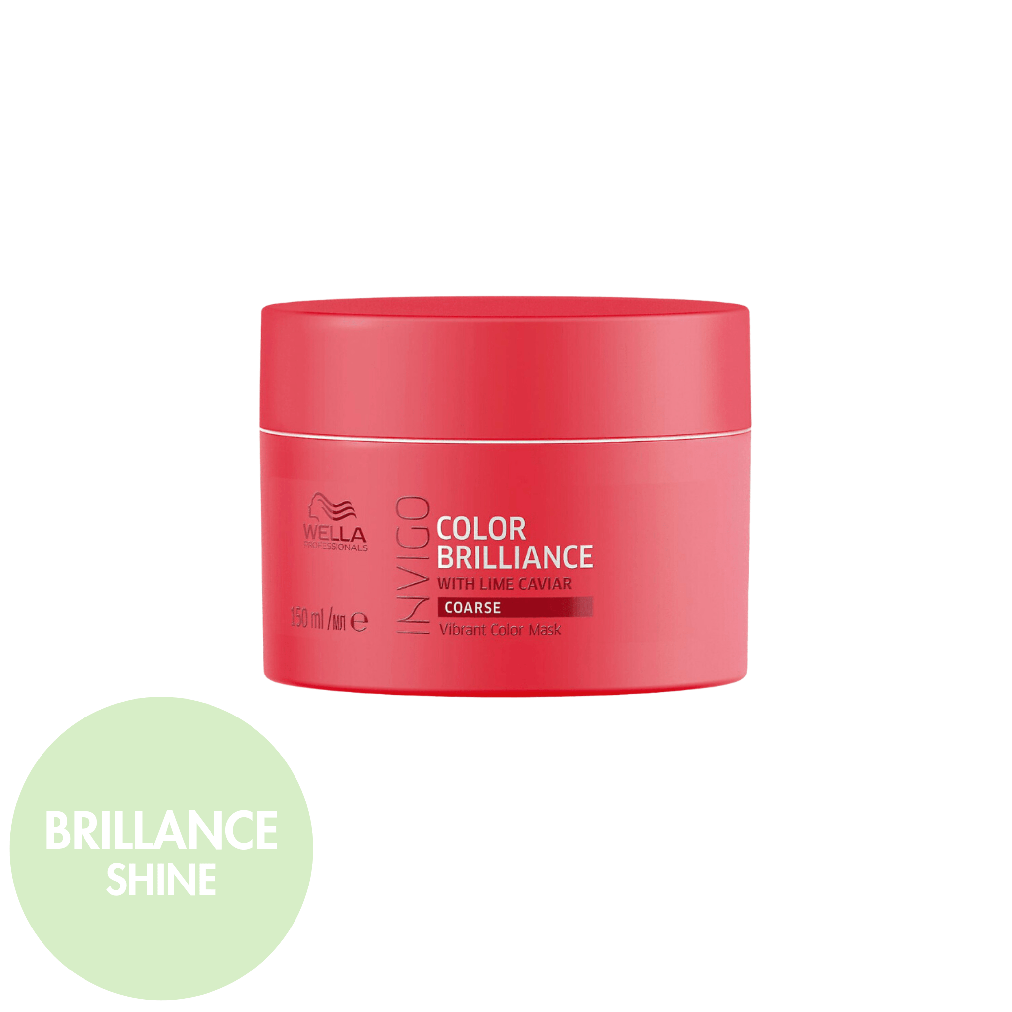 Wella. Invigo Brilliance Masque pour Cheveux Épais - 150 ml - Concept C. Shop