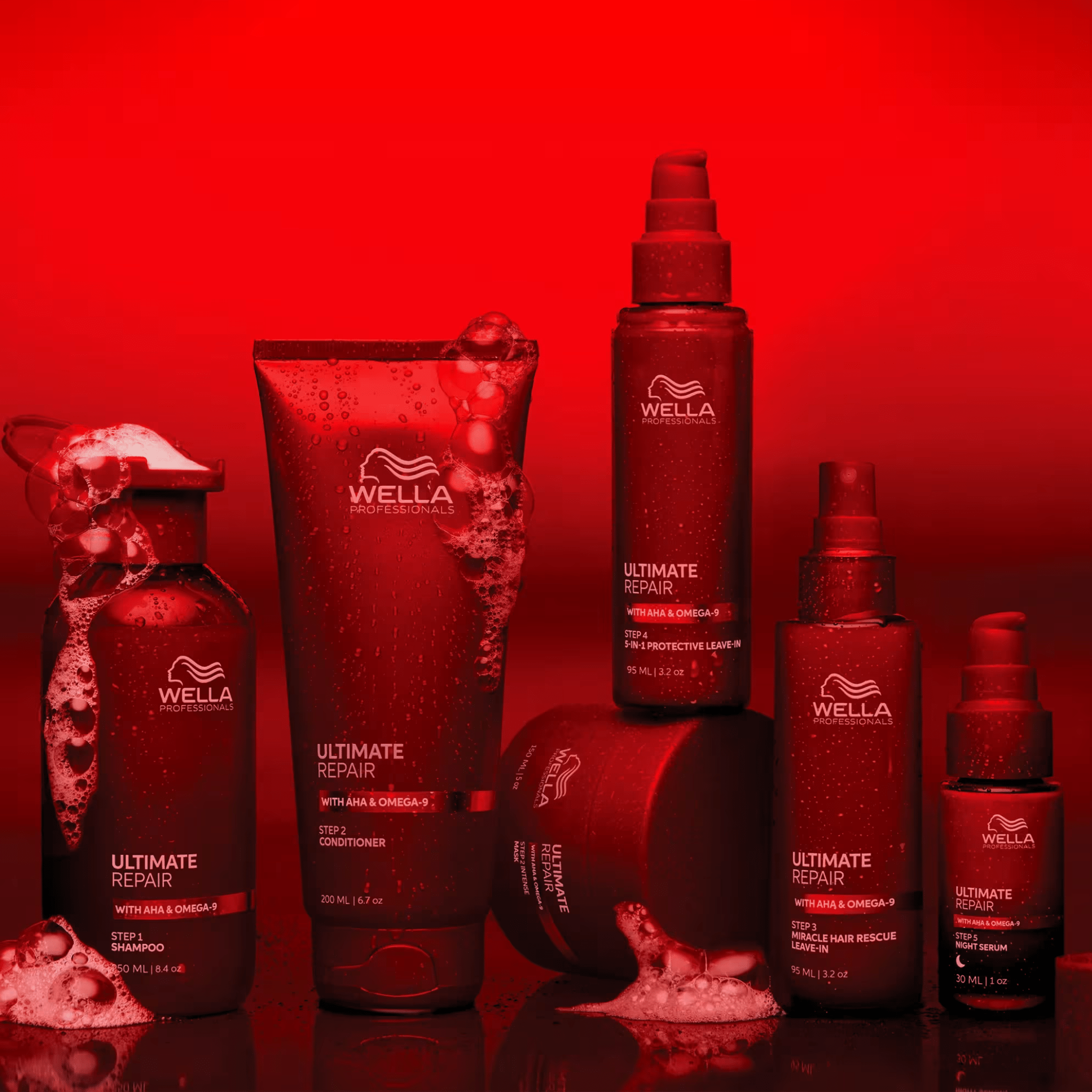 Wella. Protection Sans - Rinçage 5 - En - 1 Ultimate Repair - 95 ml - Concept C. Shop