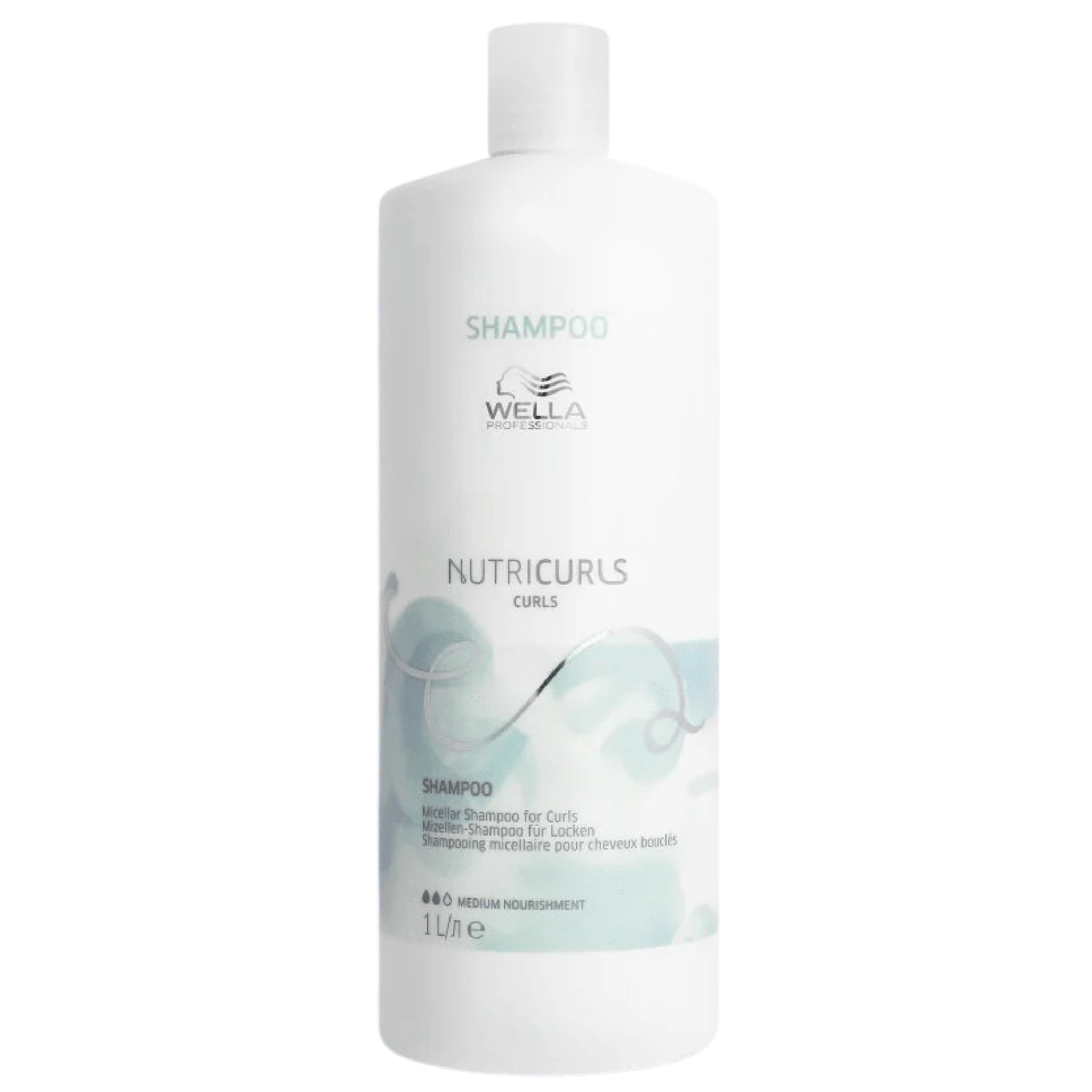 Wella. Shampoing Micellaire pour les Boucles Nutricurls - 1000 ml - Concept C. Shop