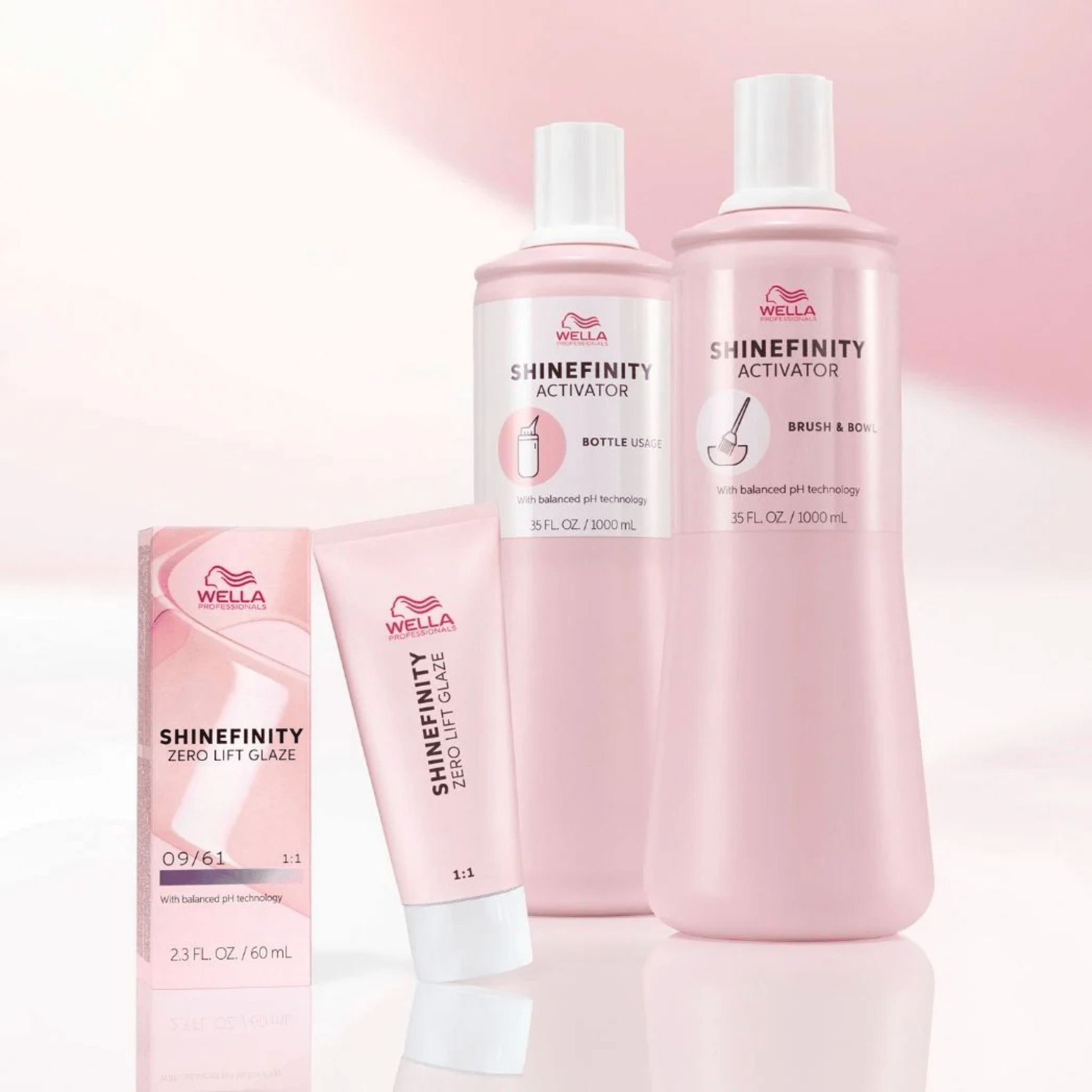 Wella. Shinefinity Péroxyde 7 Vol 2% - Application Pinceau - 60 ml - Concept C. Shop