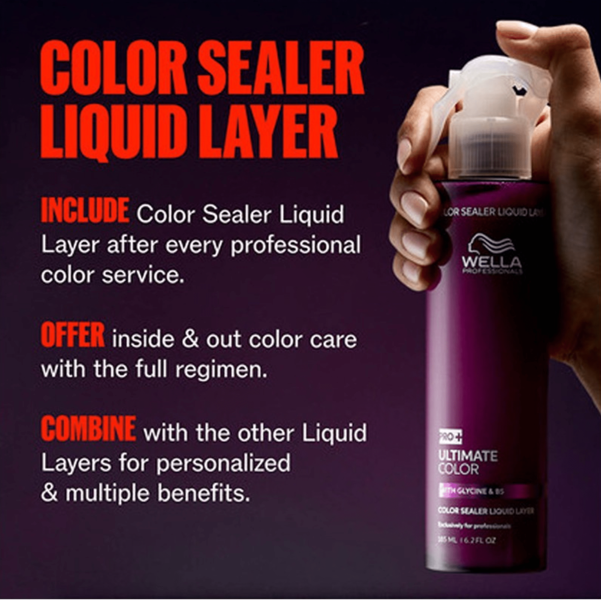 Wella. Soin Liquide Fixateur De Couleur Ultimate Color - 185 ml - Concept C. Shop