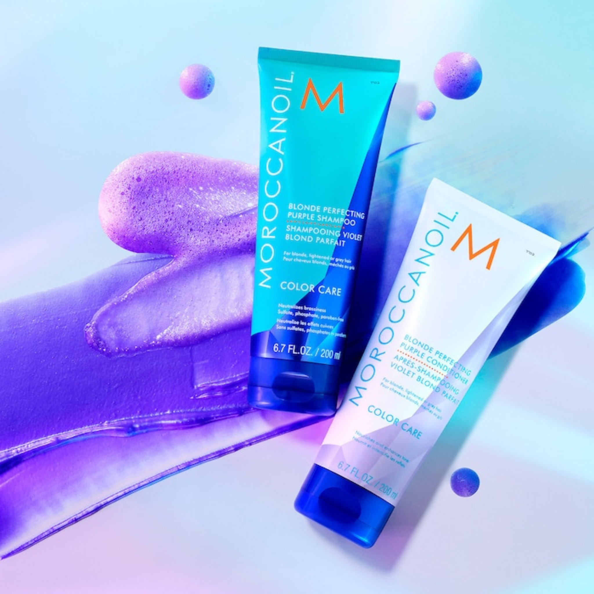 Moroccanoil. Color Care Blonde Perfecting Purple Conditioner - 70 ml