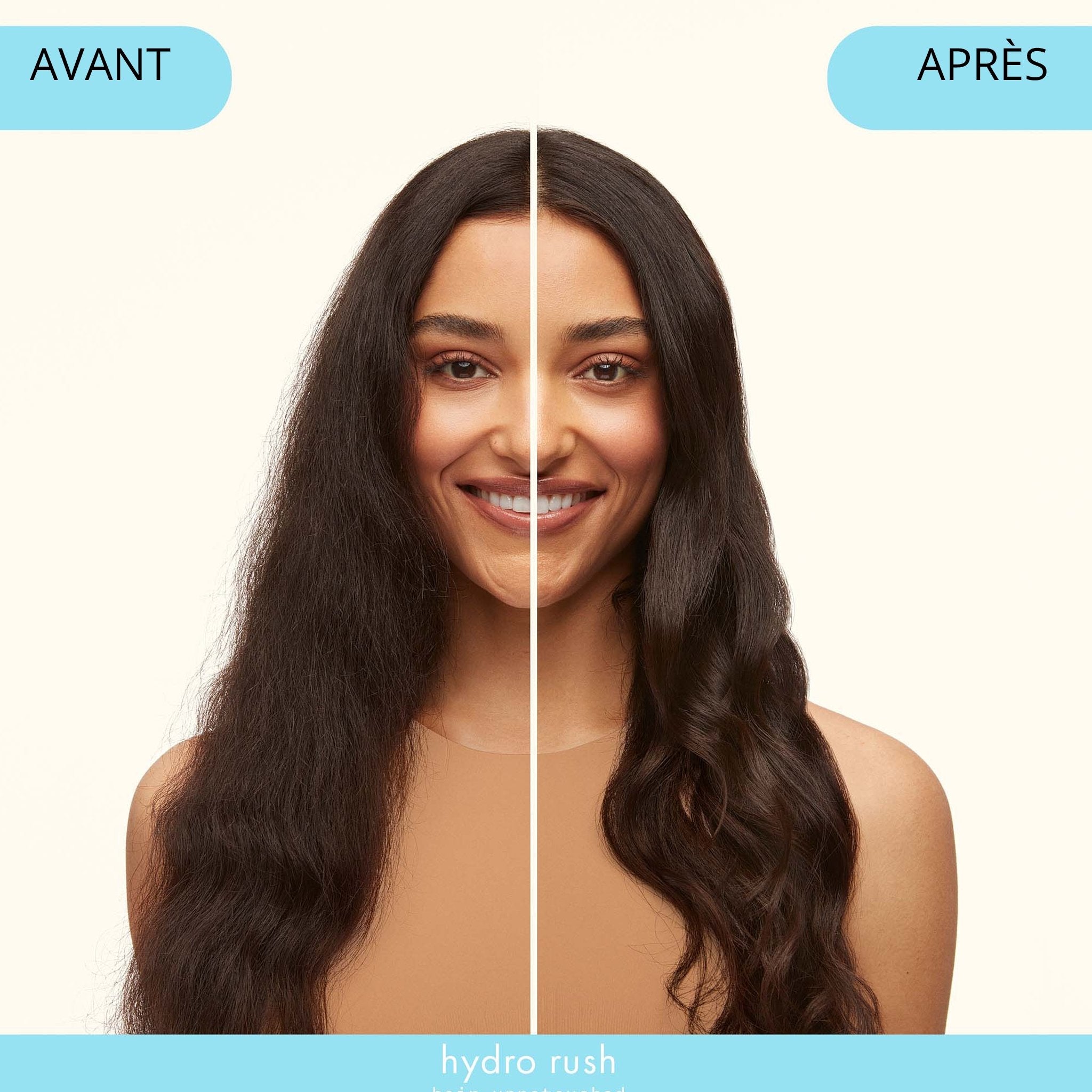 Amika. Après-Shampoing Hydratation Intense Hydro Rush - 1000 ml - Concept C. Shop