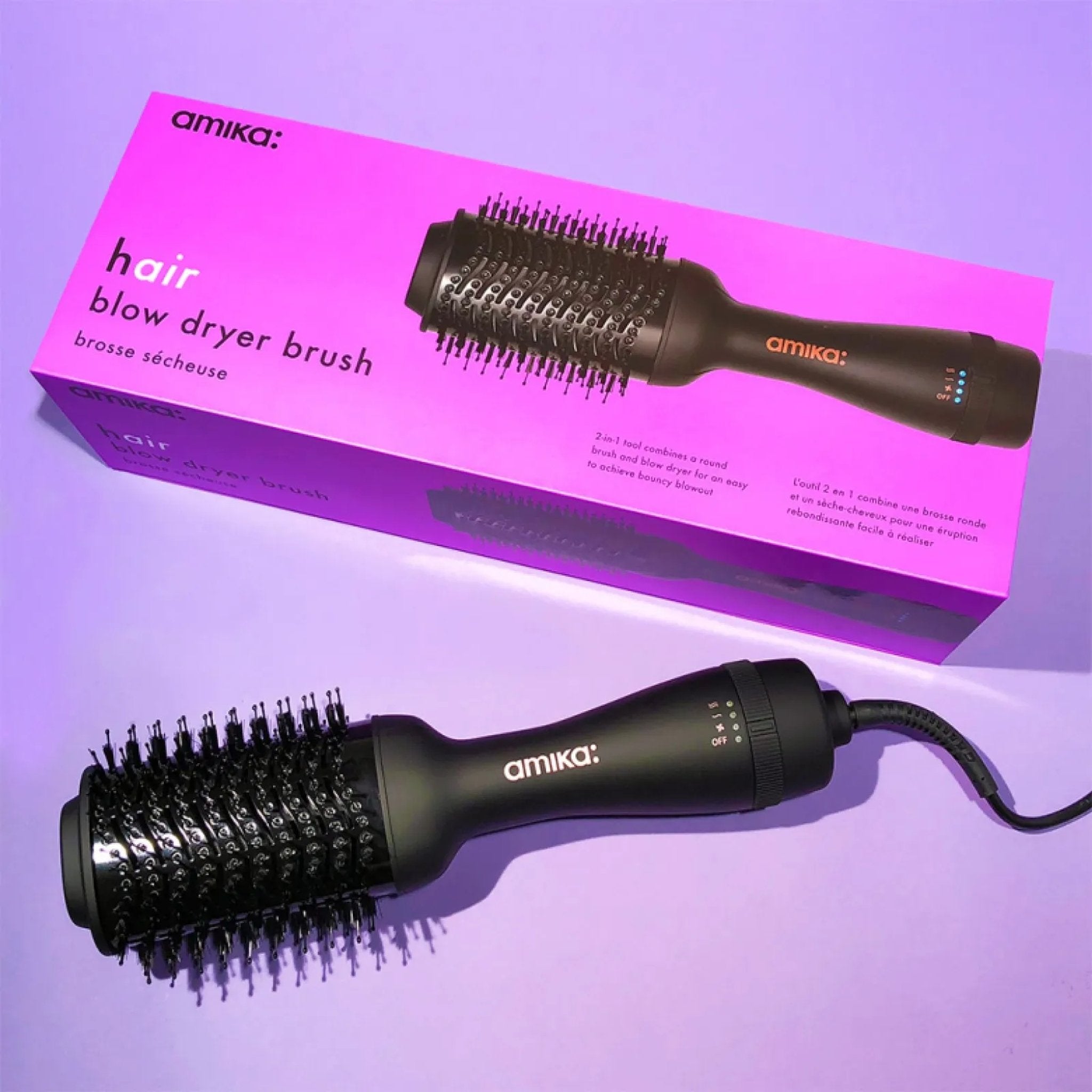 Amika. Brosse Séchoir 2-en-1 Hair 2.0 - Concept C. Shop