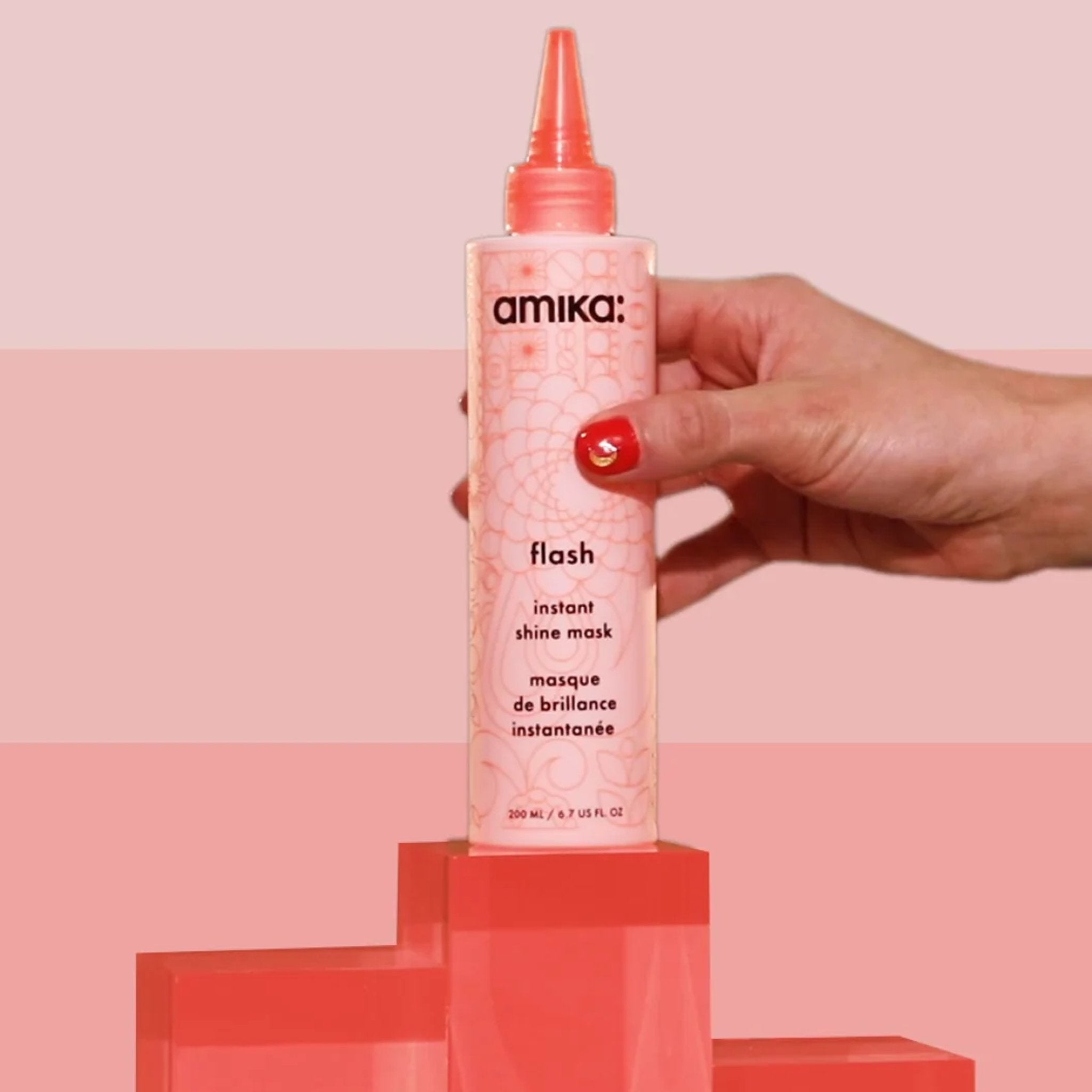 Amika. Masque de Brillance Instantanée Flash - 200ml - Concept C. Shop