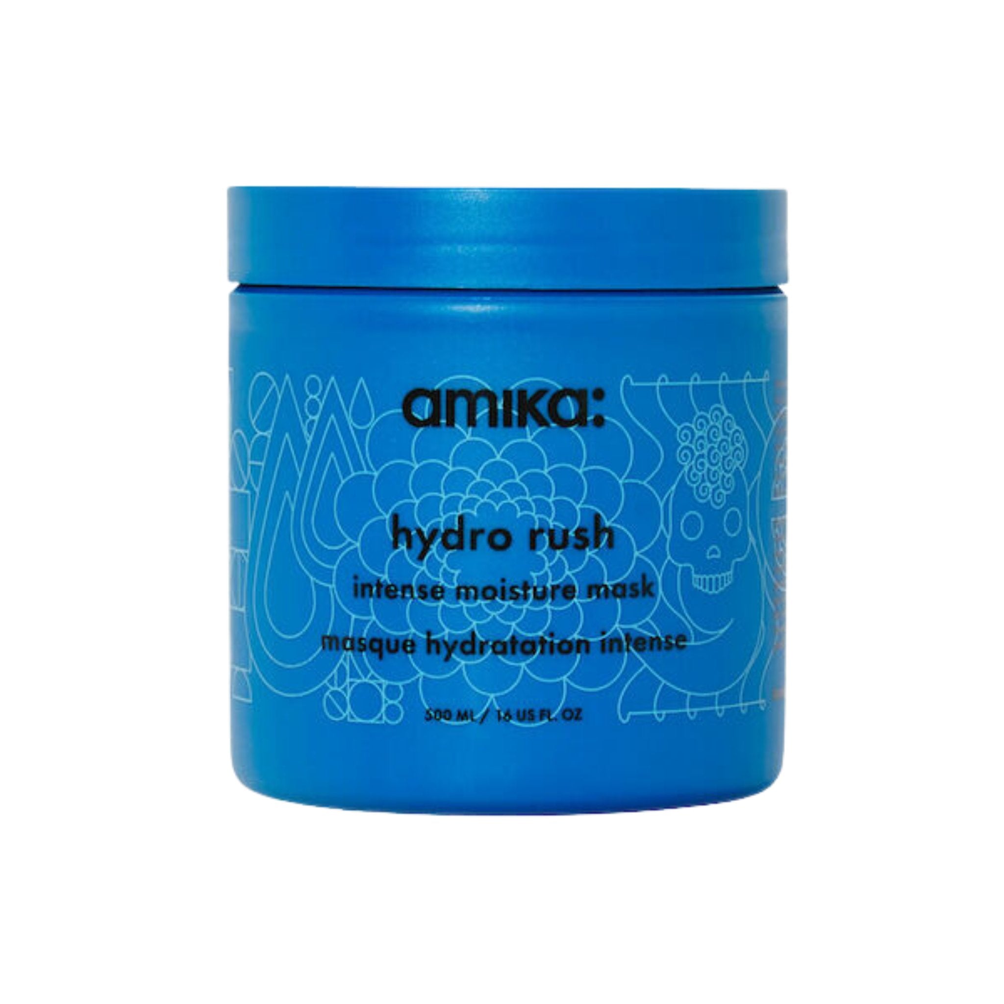 Amika. Masque Hydratation Intense Hydro Rush - 500 ml - Concept C. Shop