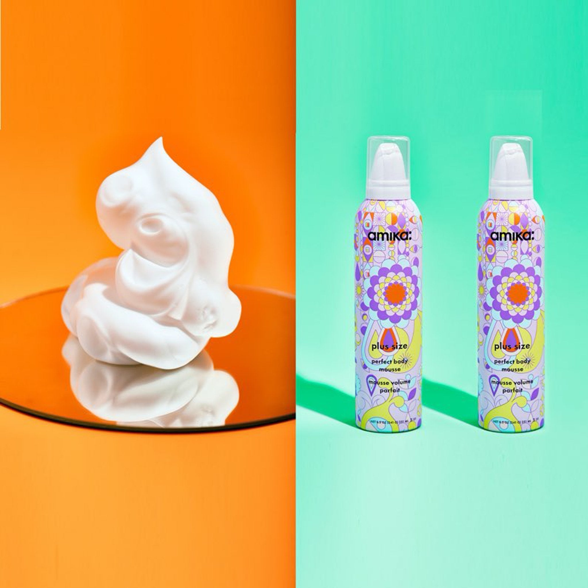 Amika. Mousse Volume Parfait Plus Size - 251 ml - Concept C. Shop