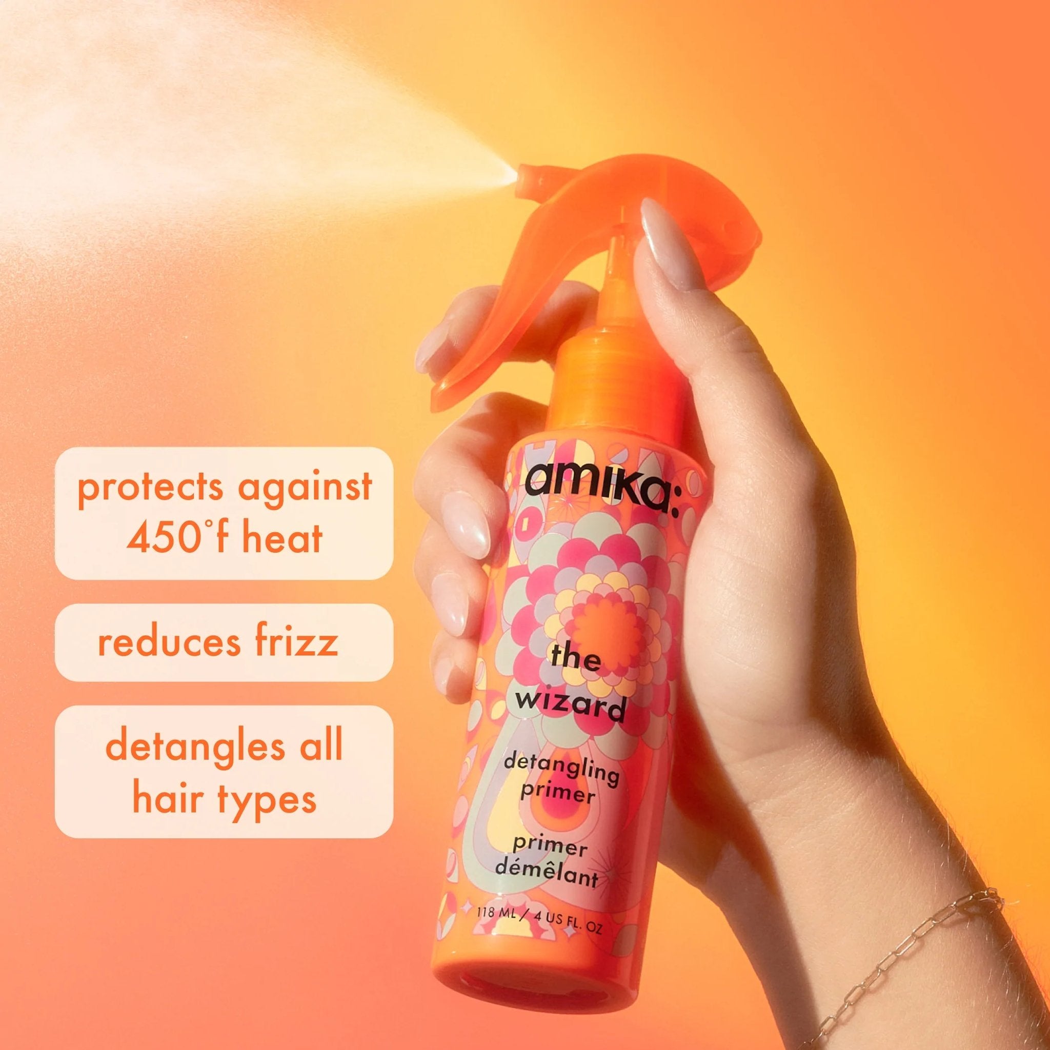 Amika. Primer Démêlant The Wizard - 118 ml - Concept C. Shop