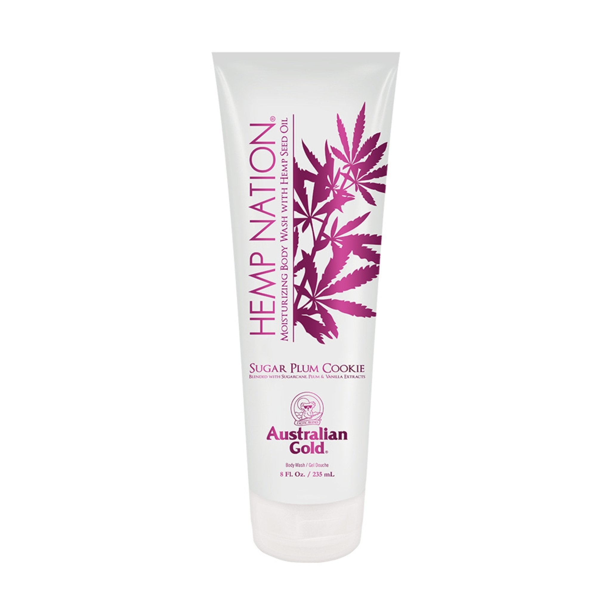 Australian Gold. Hemp Nation Gel Douche Biscuit a la Prune Sucrée - 235 ml - Concept C. Shop