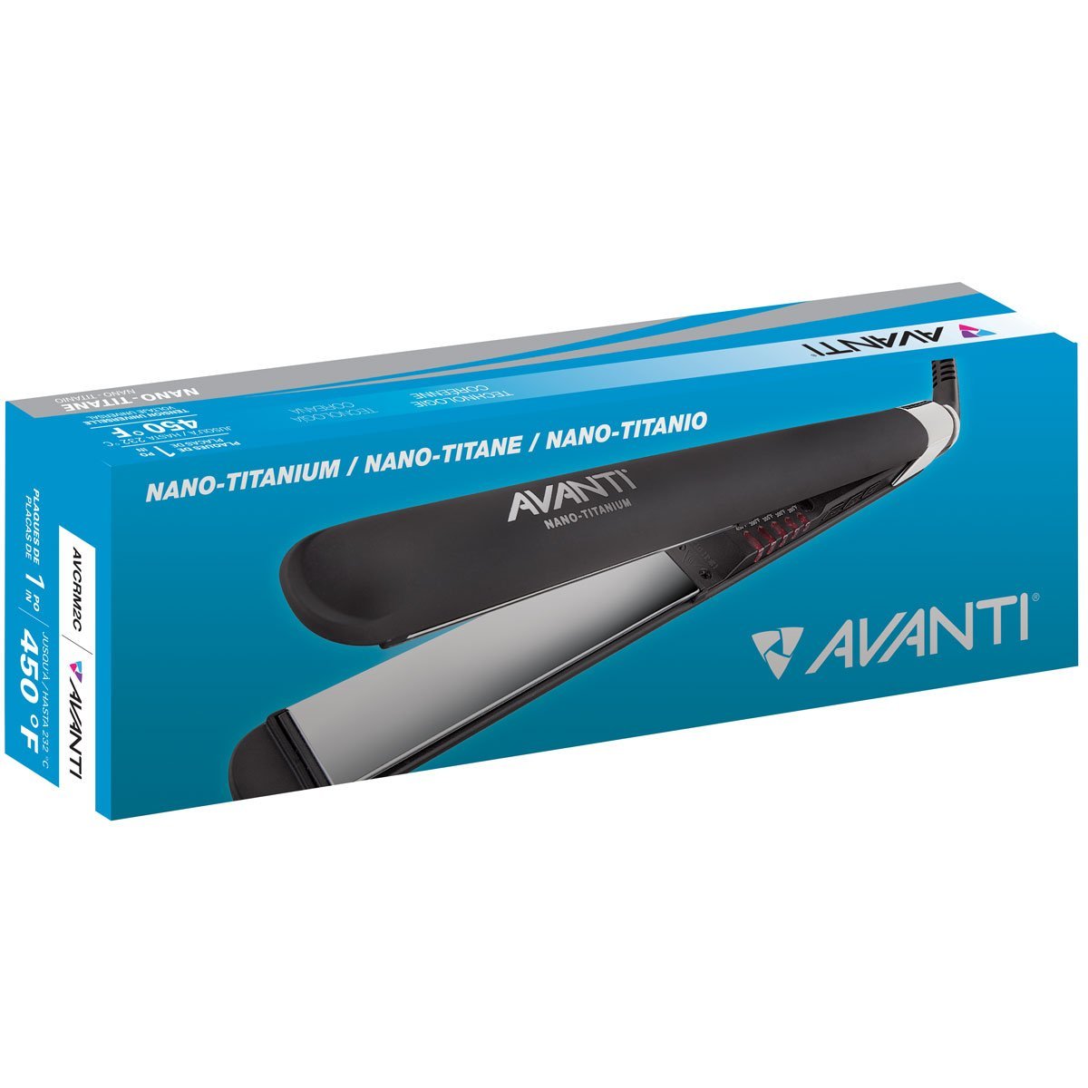 Avanti. Fer plat plaque en titane 1"- AVCRM3C - Concept C. Shop