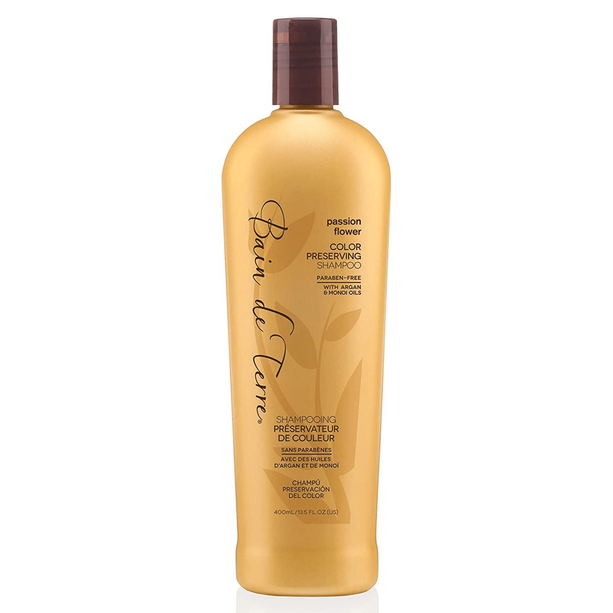 Bain de Terre. Shampoing Préservateur de Couleur Passion Flower - 400ml - Concept C. Shop