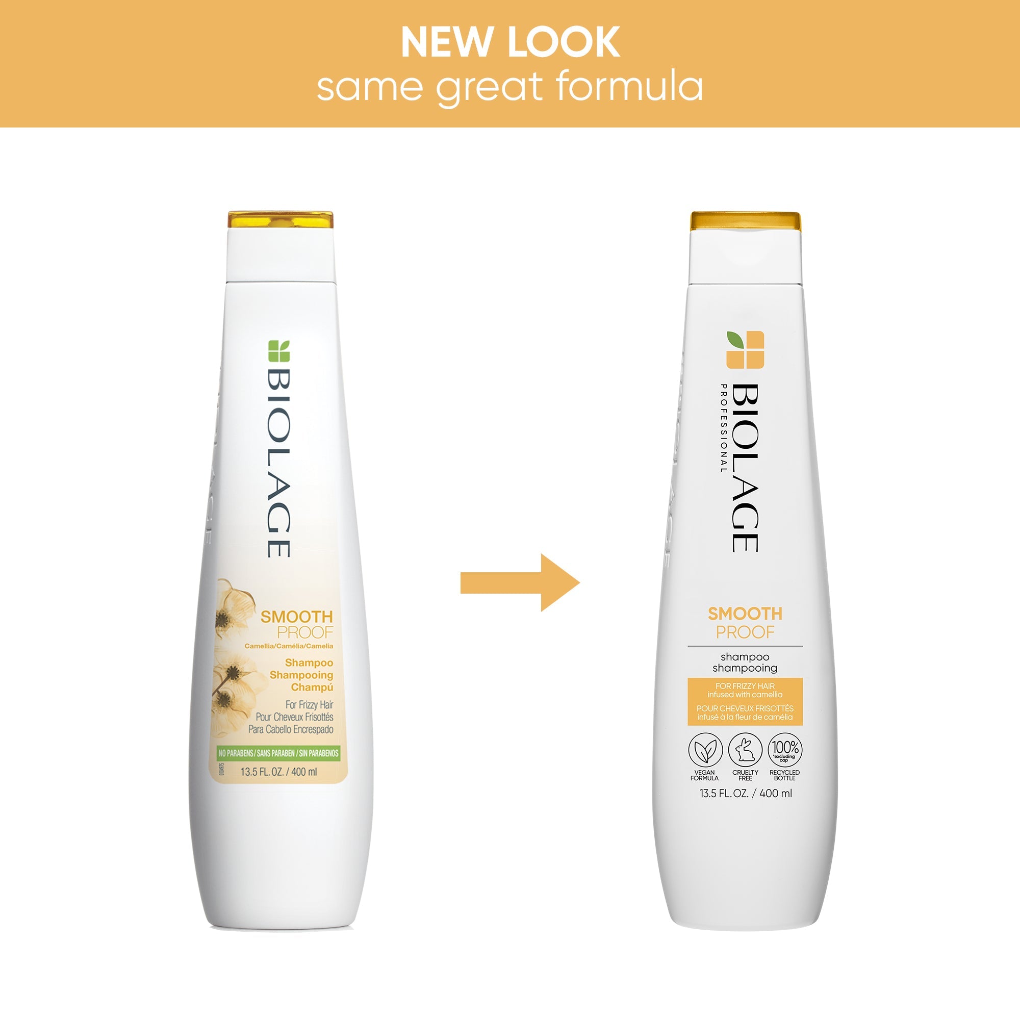Biolage. Shampoing SmoothProof - 400ml - Concept C. Shop