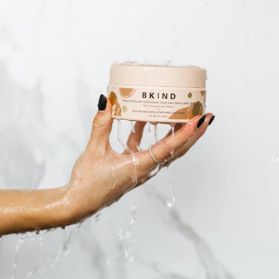BKIND. Masque exfoliant revitalisant pour cuir chevelu - Avec AAH- 200ml - Concept C. Shop