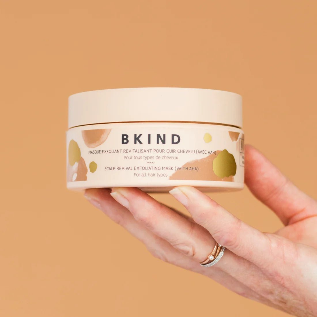 BKIND. Masque exfoliant revitalisant pour cuir chevelu - Avec AAH- 200ml - Concept C. Shop