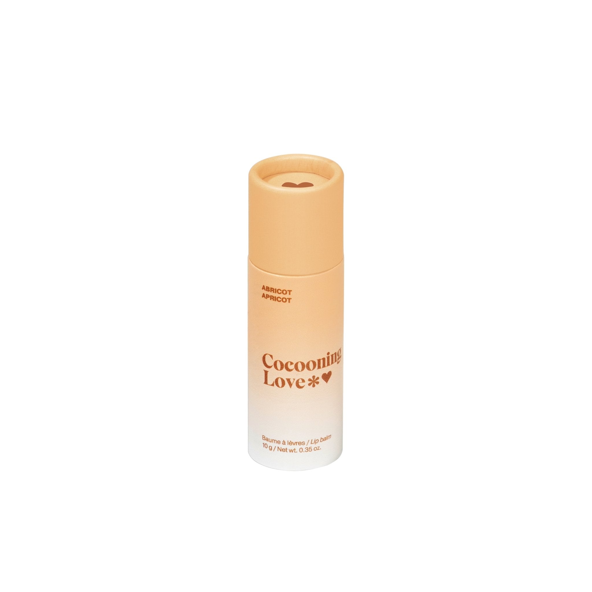 Cocooning Love. Baume a Levres Abricot - 10 g - Concept C. Shop