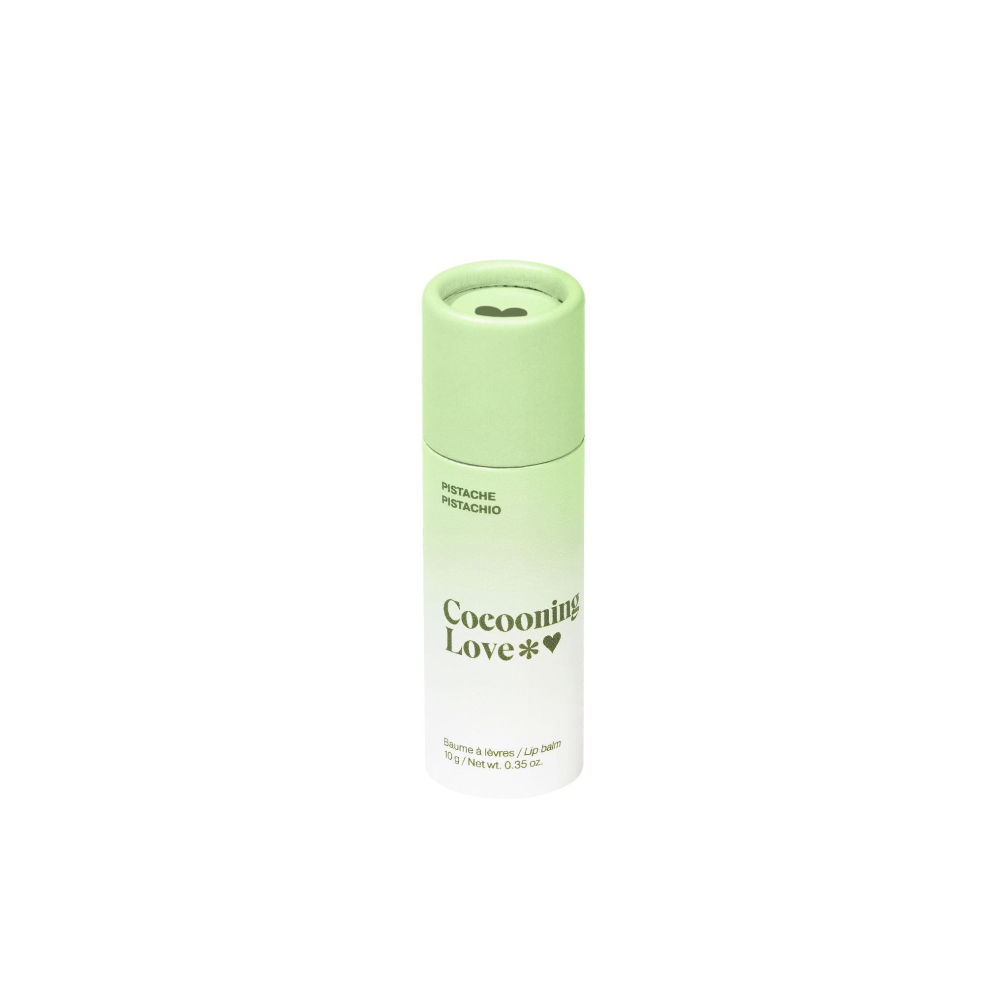 Cocooning Love. Baume a Levres Pistache - 10 g - Concept C. Shop
