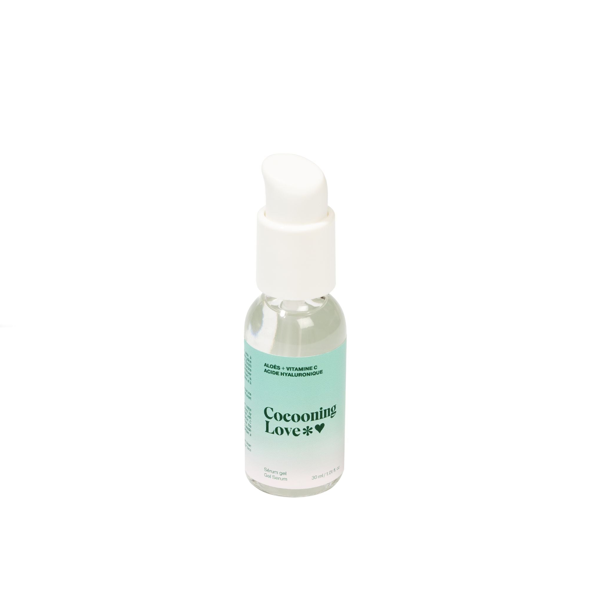 Cocooning Love. Serum Gel Aloes, Vitamine C, Acide Hyaluronique - 30 ml - Concept C. Shop