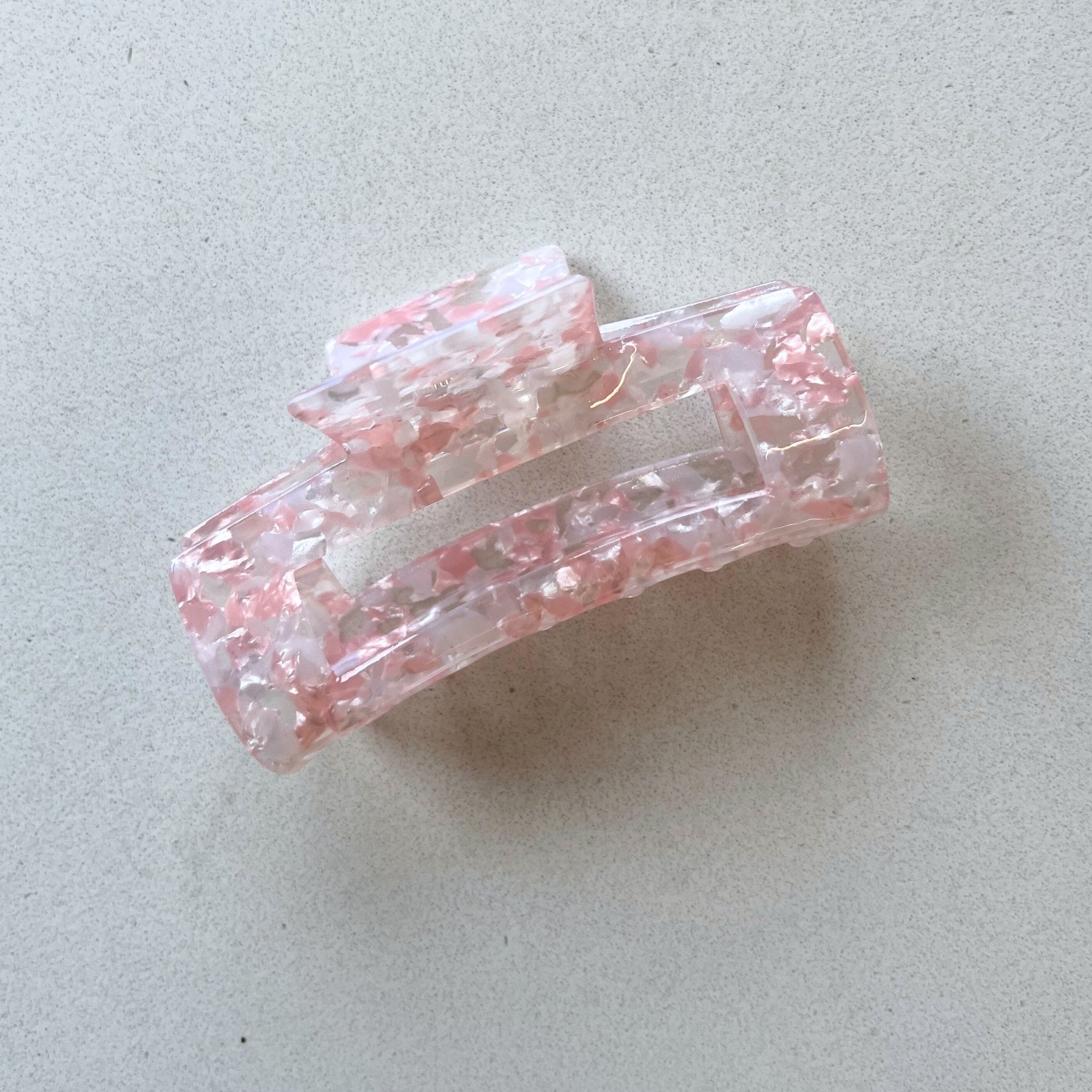 Concept C. Pince rectangulaire - 10.5cm Rose Fleurie - Concept C. Shop