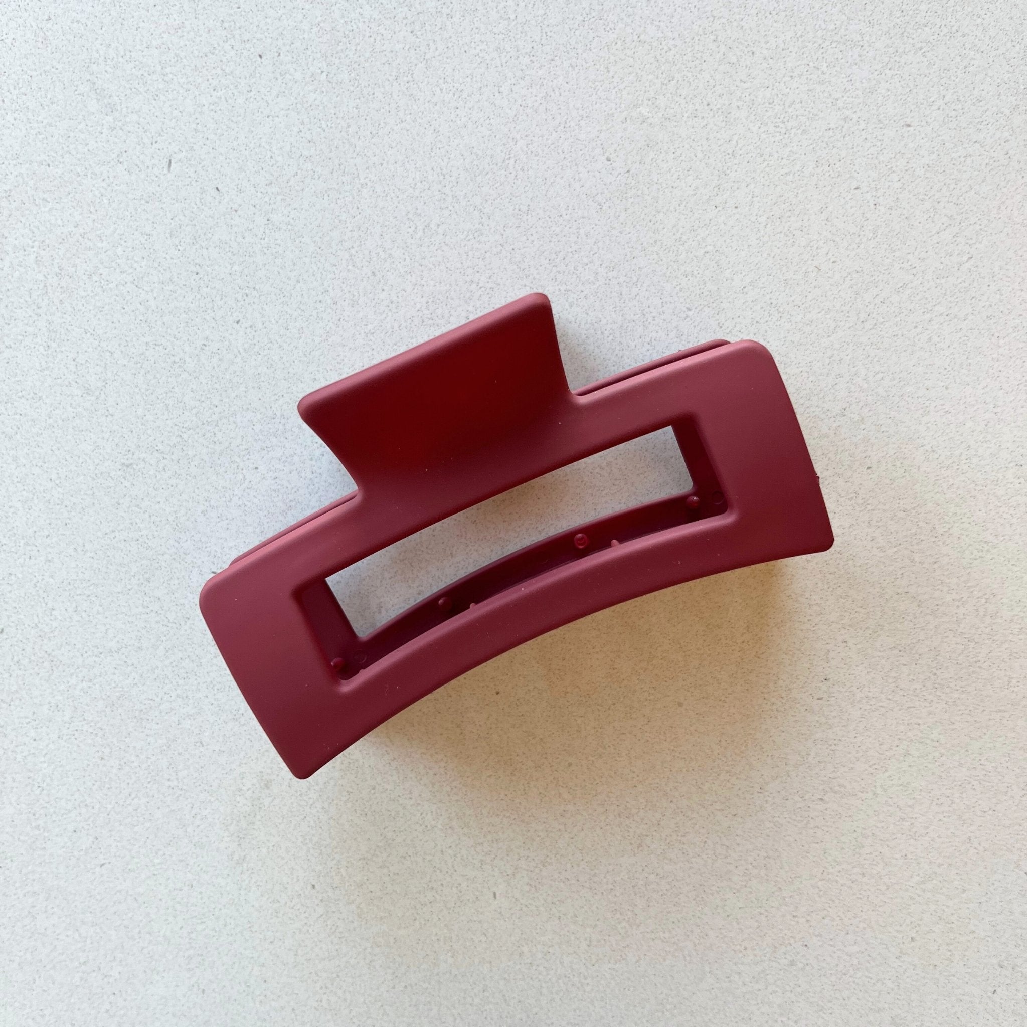 Concept C. Pince Rectangulaire Mate - Bourgogne 10 cm - Concept C. Shop