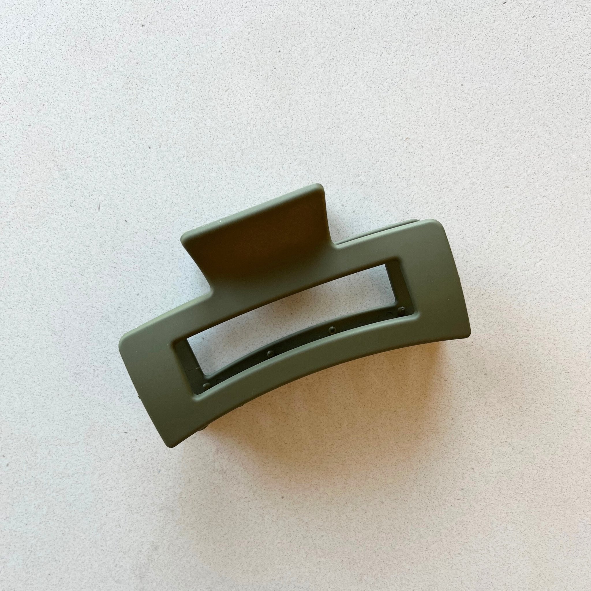 Concept C. Pince Rectangulaire Mate - Kaki 10 cm - Concept C. Shop