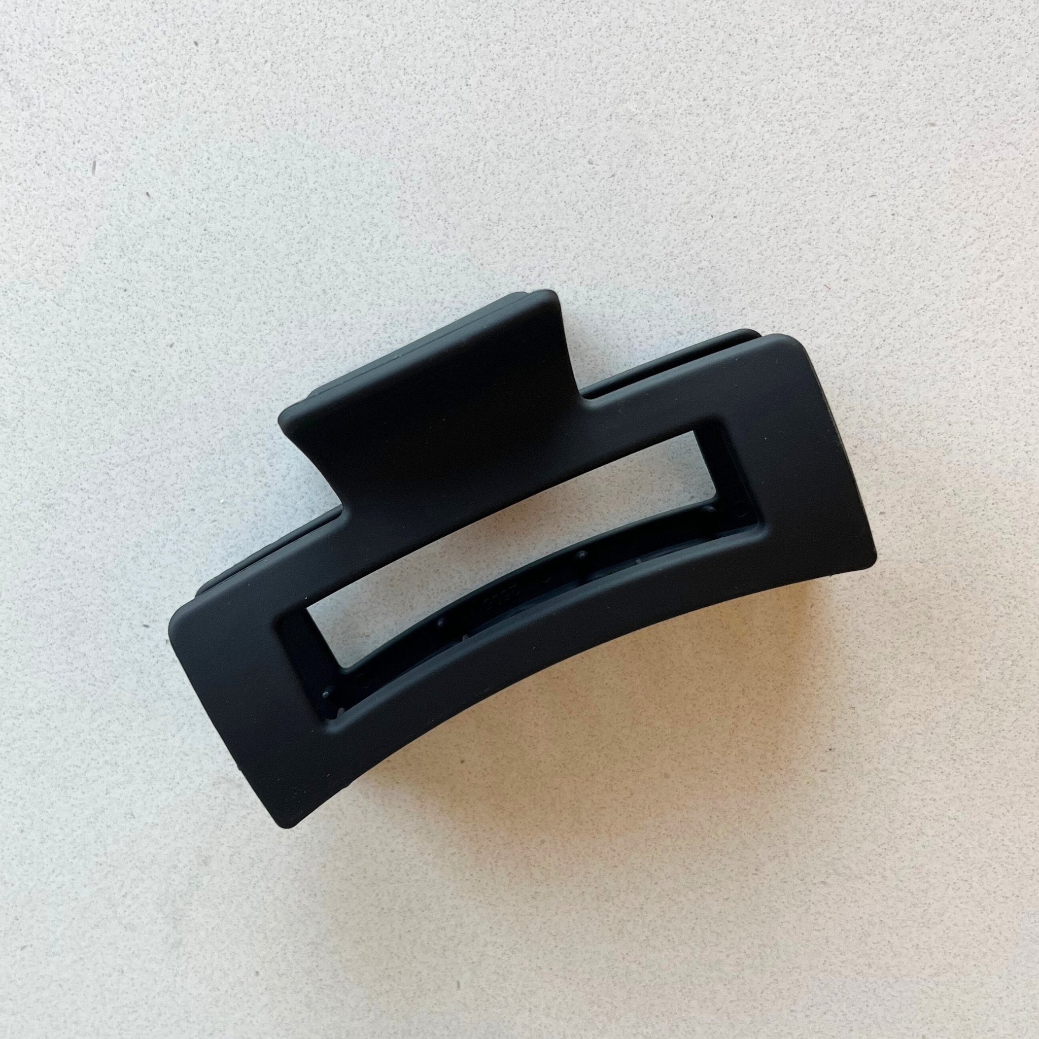 Concept C. Pince Rectangulaire Mate - Noir 10 cm - Concept C. Shop