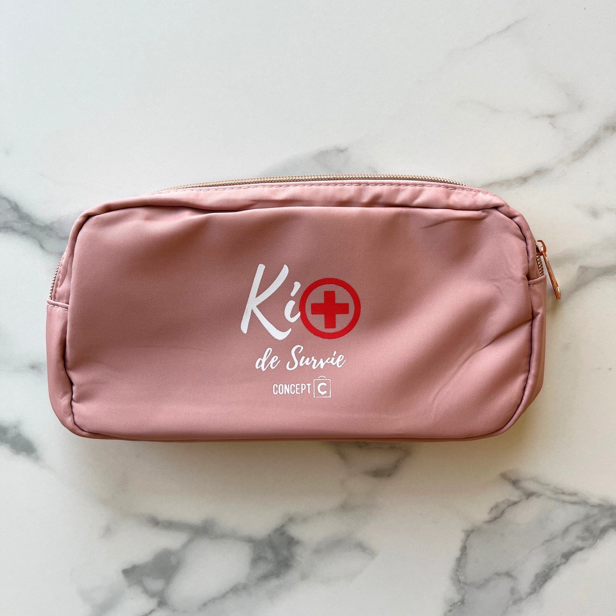 Concept C. Pochette Rose Kit de Survie