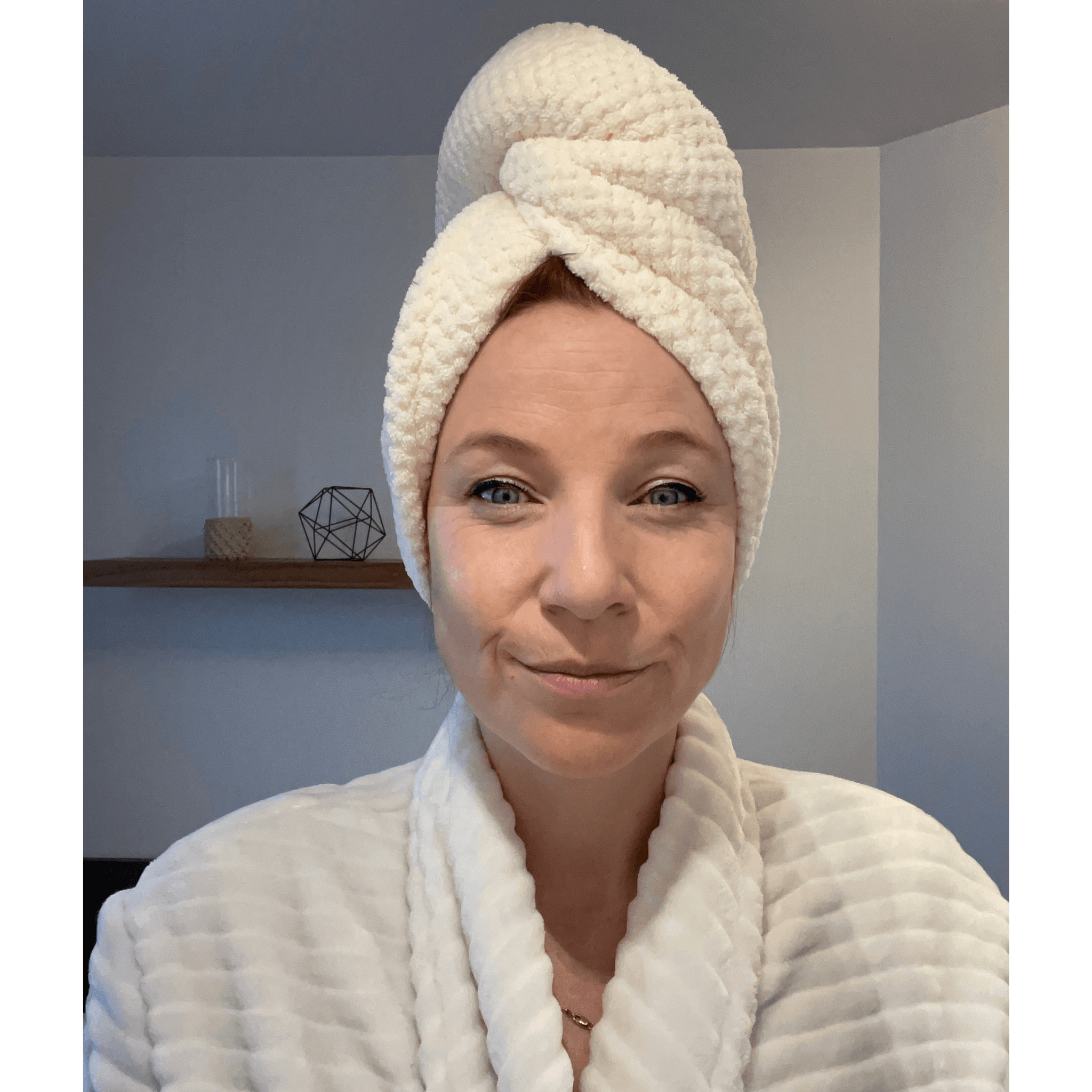 Concept C. Serviette de Tête en Microfibre - Beige Clair - Concept C. Shop