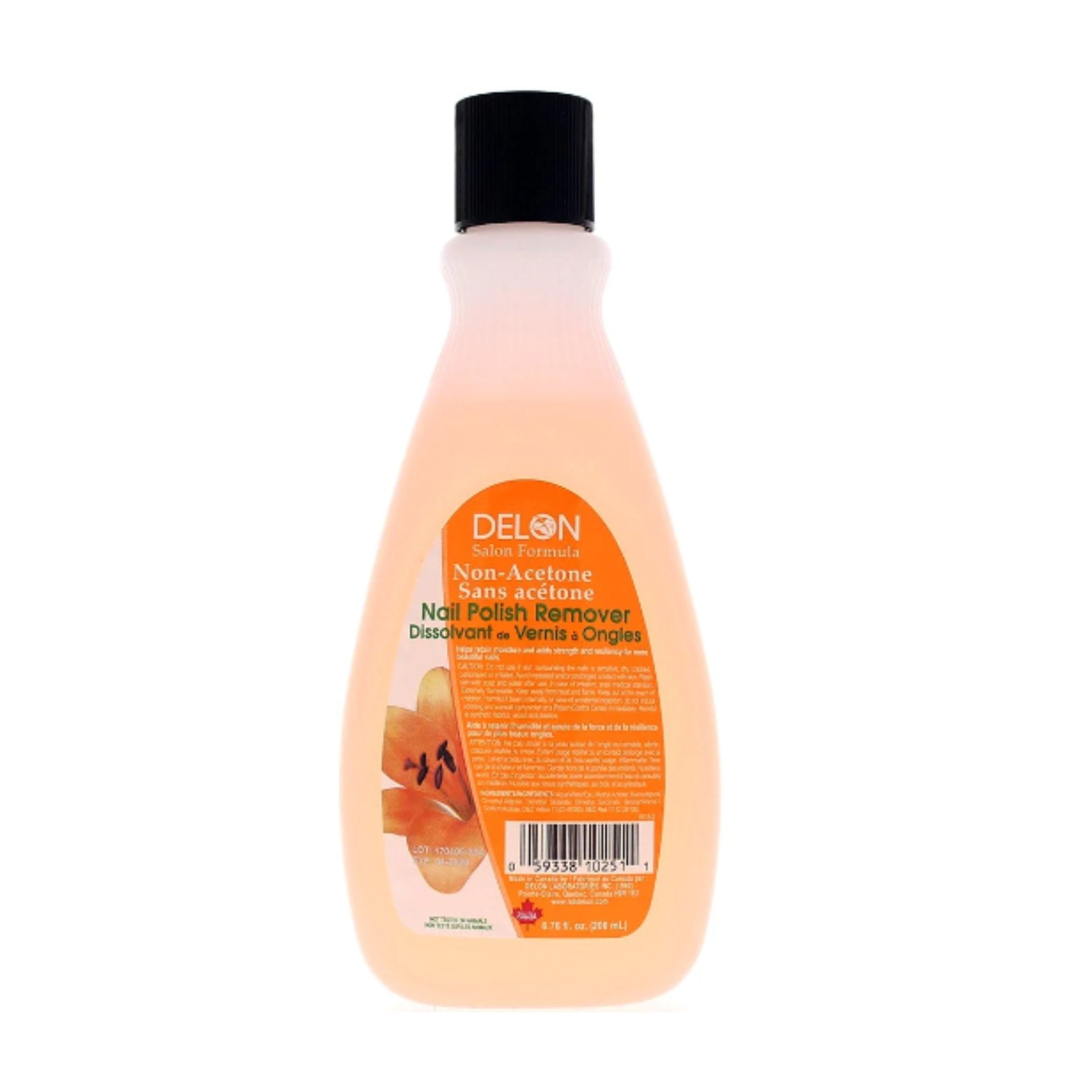 Delon. Dissolvant de vernis à ongles sans acétone- 200 ml - Concept C. Shop