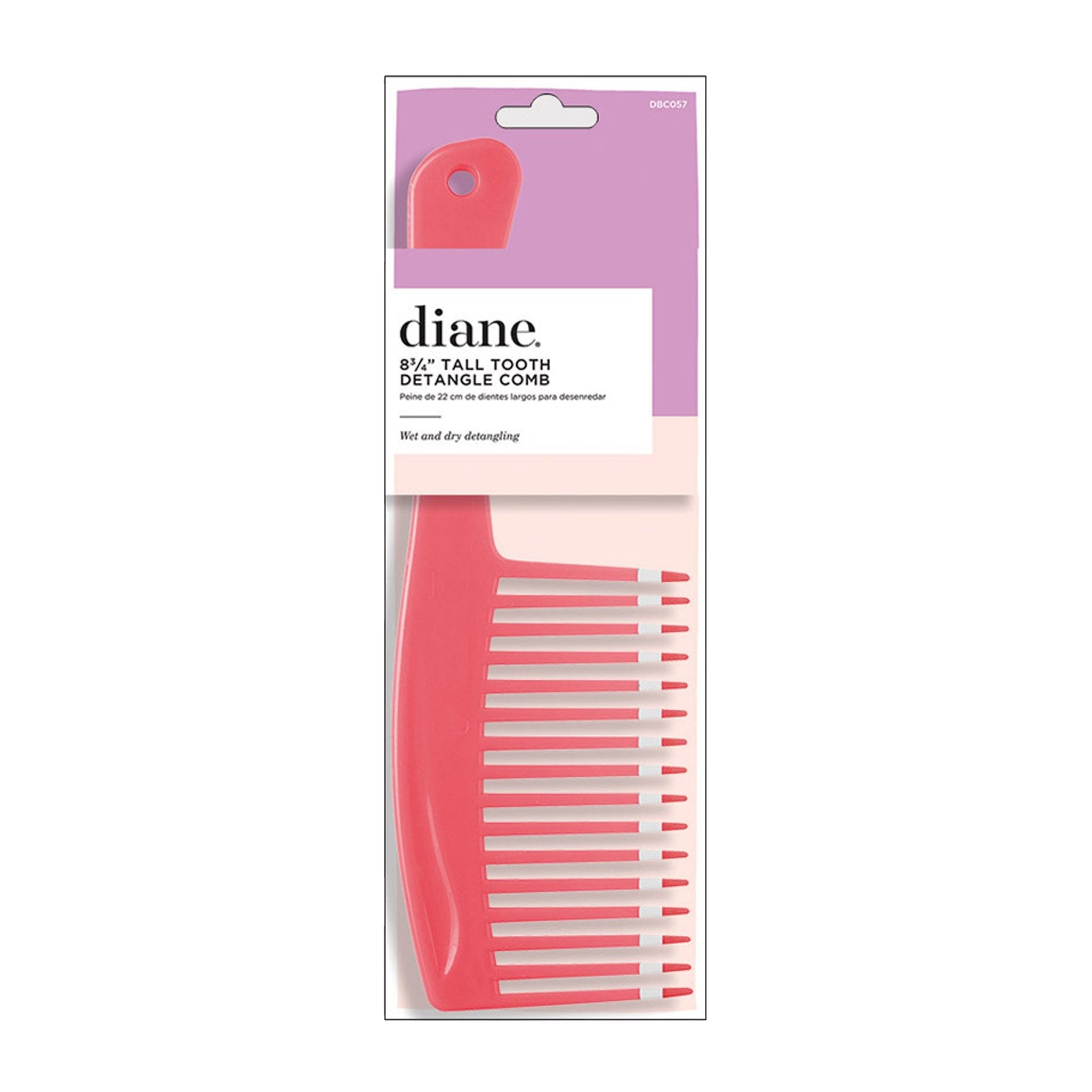 Diane. Peigne Demelant a Dents Longues 8 3/4" - Concept C. Shop